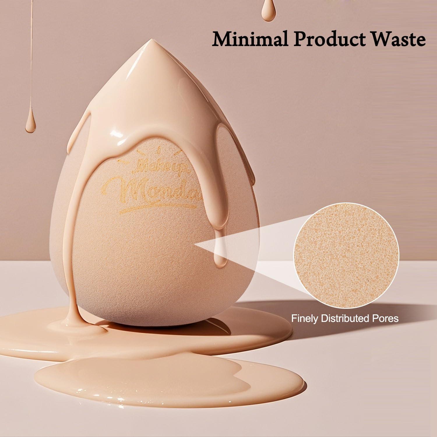 Juego de Esponjas de Maquillaje Real Perfection 8 Piezas Beige