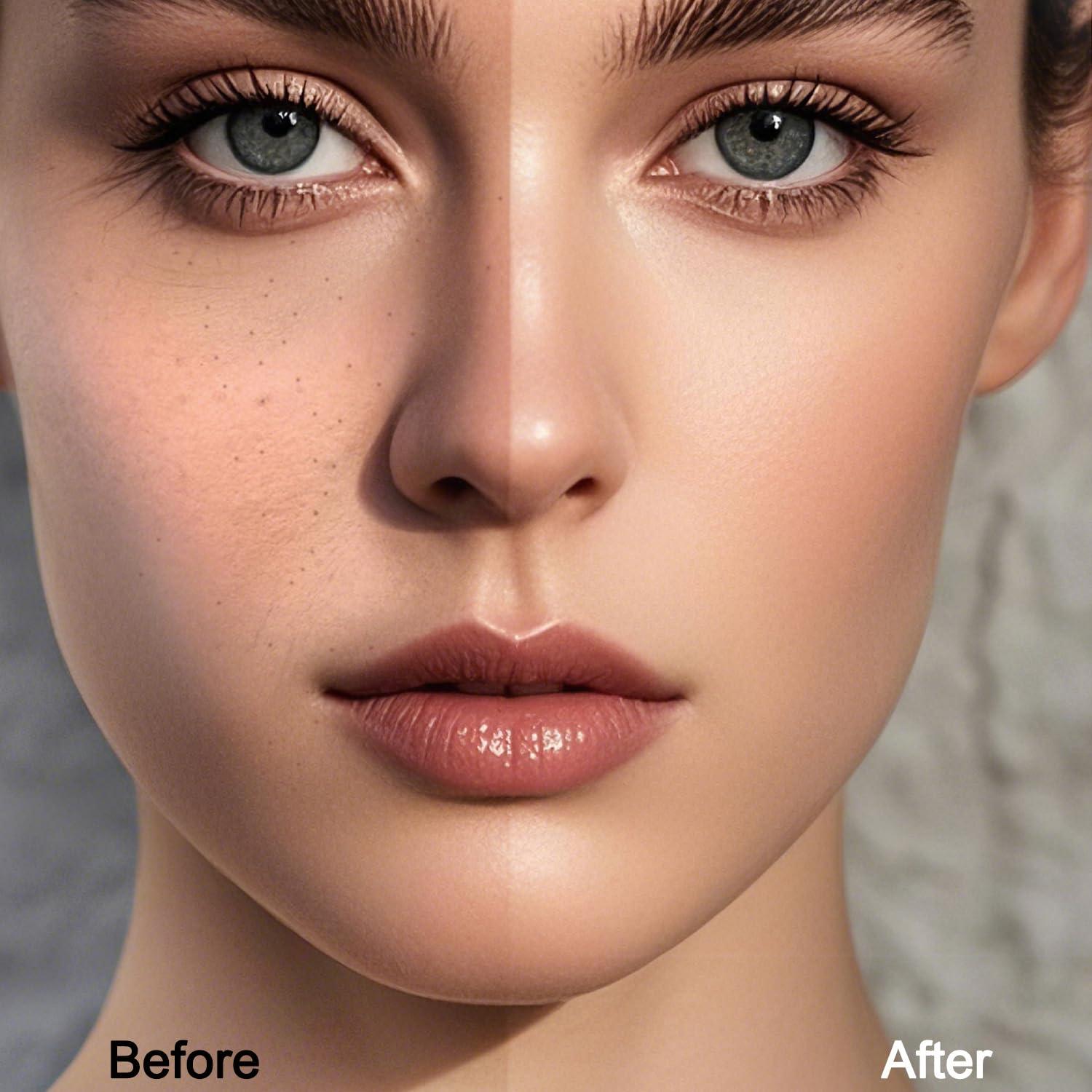 Juego de Esponjas de Maquillaje Real Perfection 8 Piezas Beige