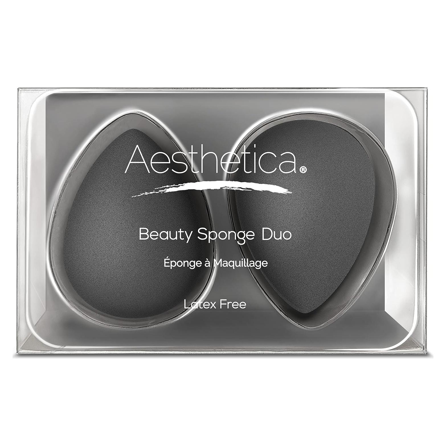 Esponja de Maquillaje Aesthetica - Vegana y Libre de Láttex (2 Pack)