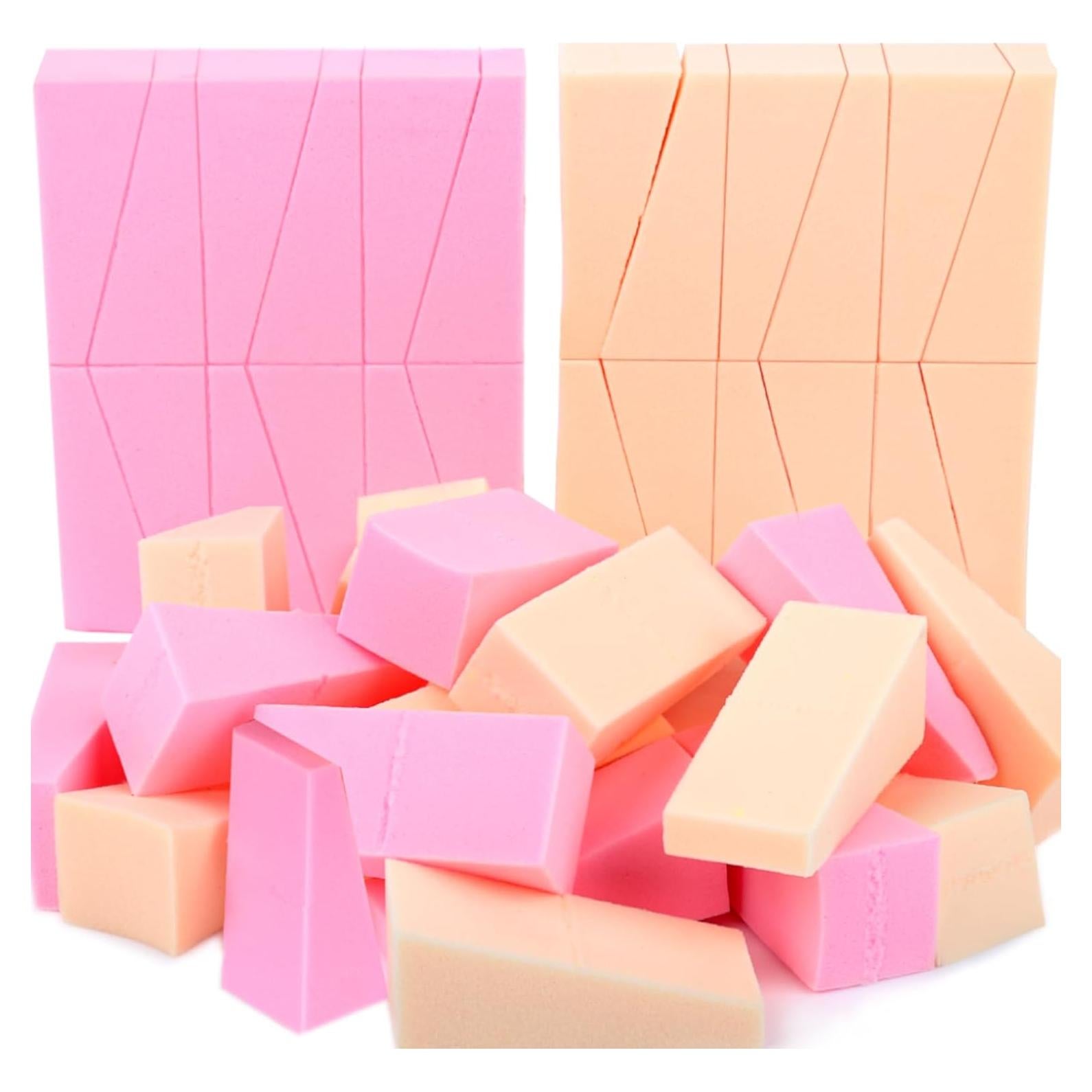 Esponjas de Maquillaje en Cuña Teenitor 48 Piezas Sin Látex