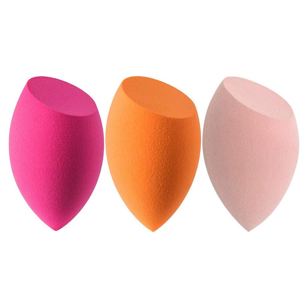 Juego de Esponjas de Maquillaje KNEEDARKYEAR - 3 Piezas Multicolor