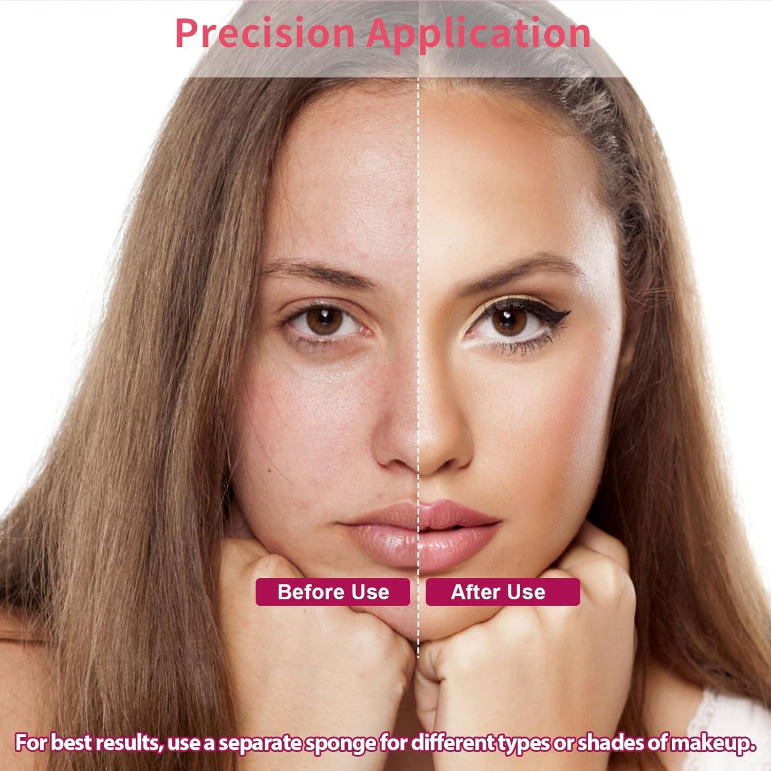 Esponjas de Maquillaje en Cuña Fauxomor 108 Pcs Sin Látex