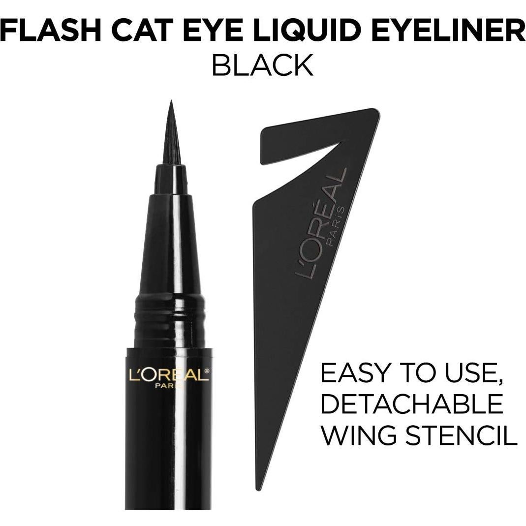 Delineador Líquido Impermeable L'Oreal Paris Flash Cat Eye 12.5 g