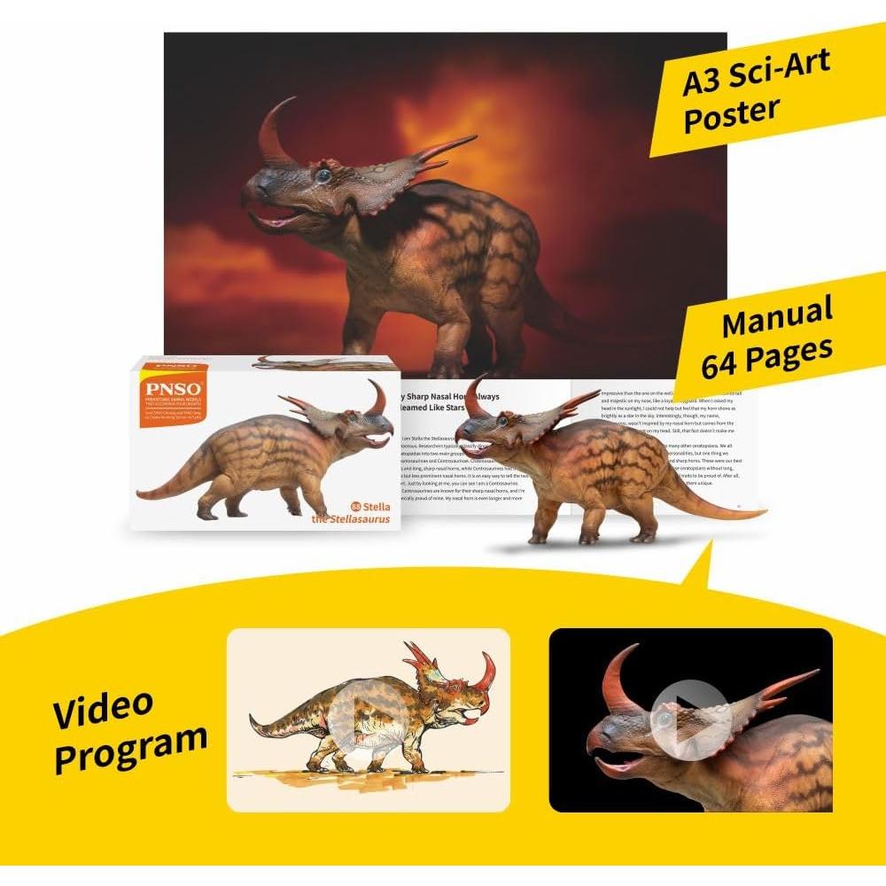 Modelo Dinosaurio PNSO 88 Stella El Stellasaurus 20cm