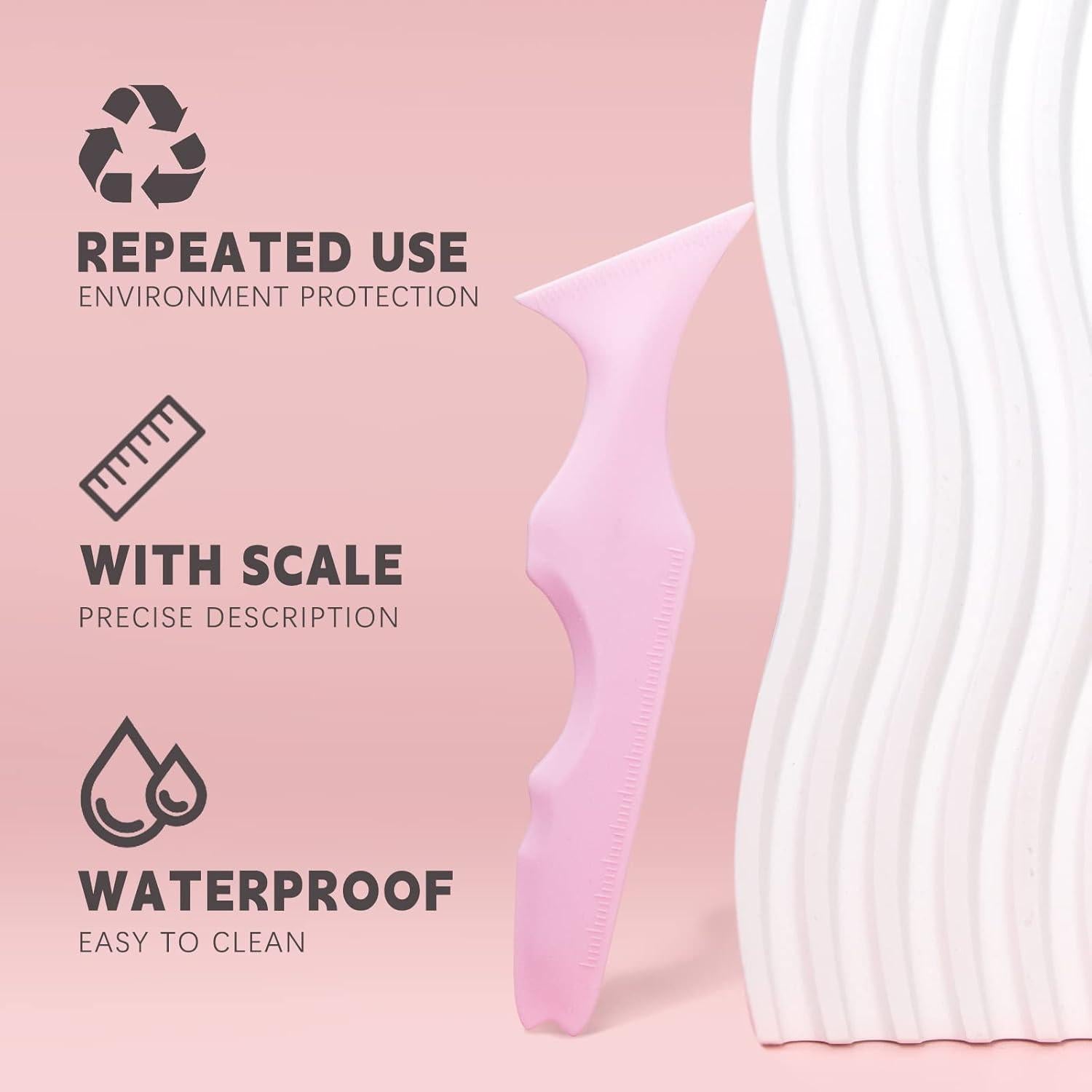 Plantilla de Delineador de Ojos HOSAILY Rosa 5 en 1 Multifuncional