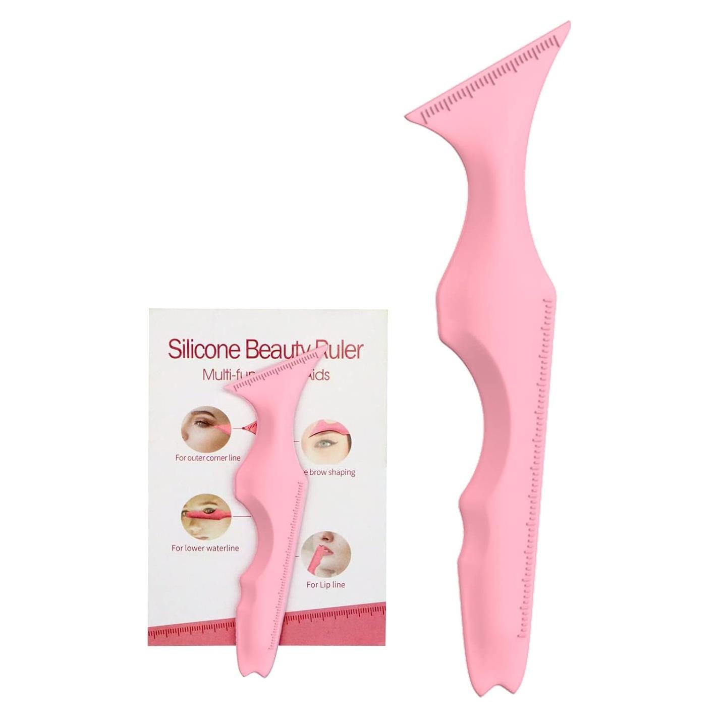 Plantillas de Delineador de Ojos URGINO 5 en 1 Reutilizables Rosa