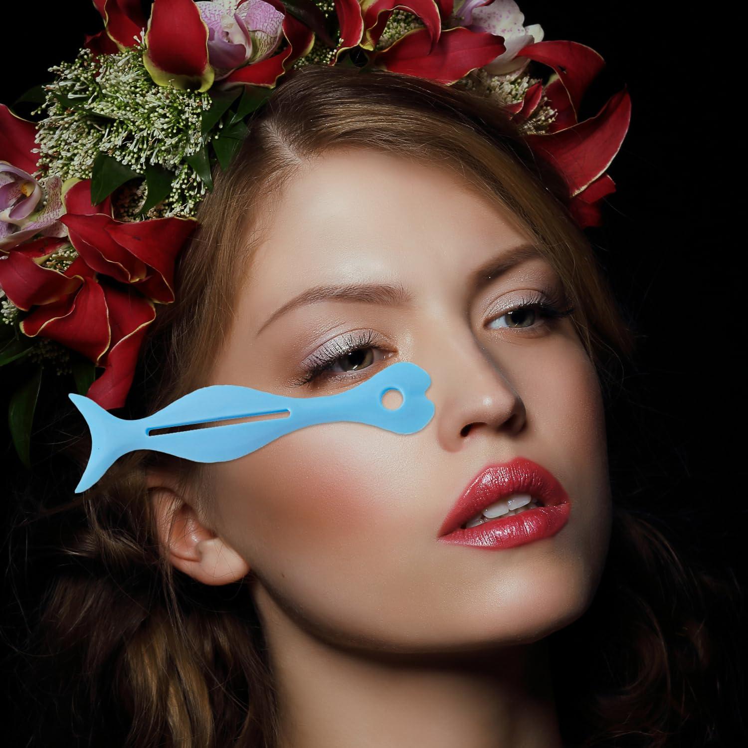 Plantillas de Delineador de Ojos Booge - 4 Piezas Multiusos Azul