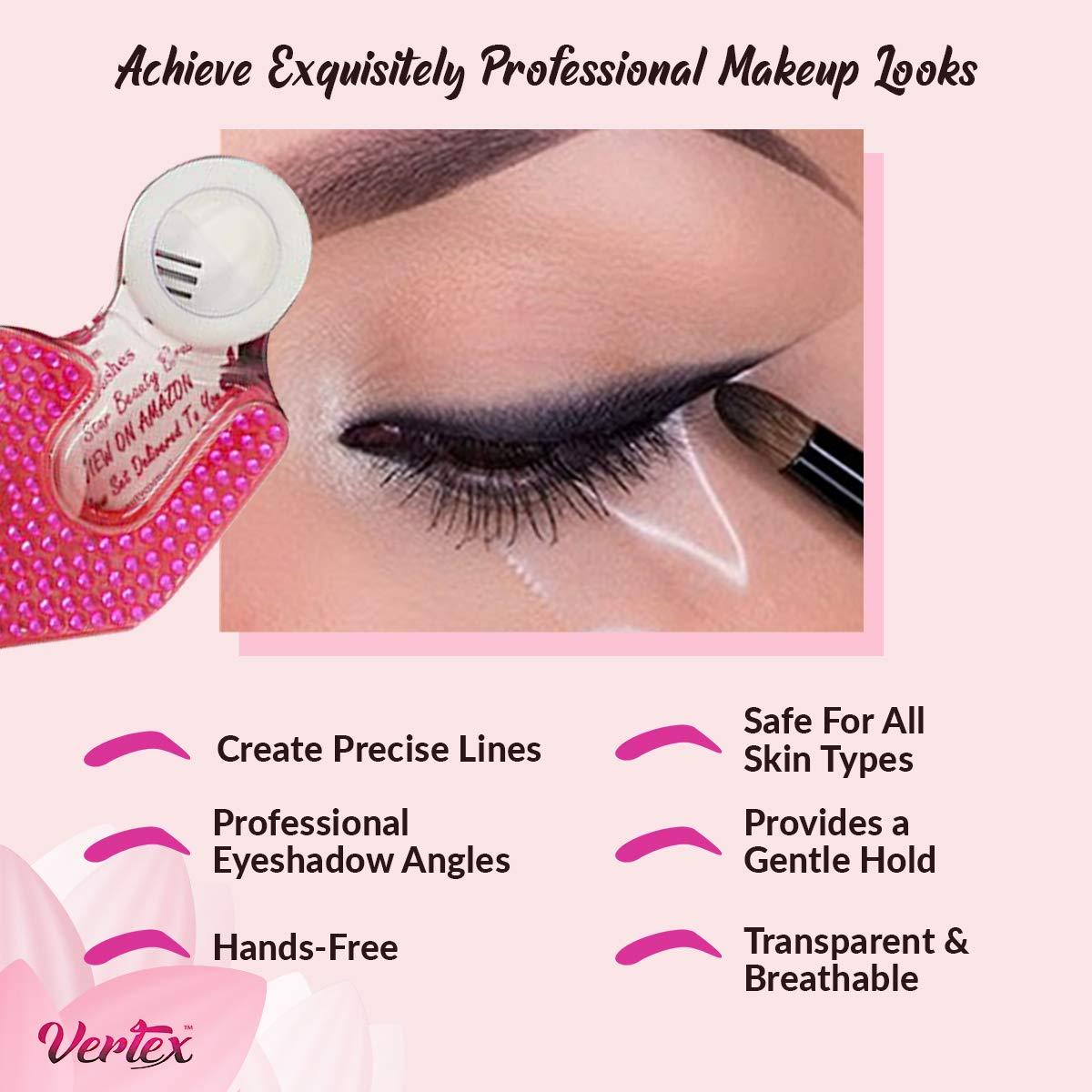 Plantillas de Delineador de Ojos Vertex Beauty - Cinta Adhesiva