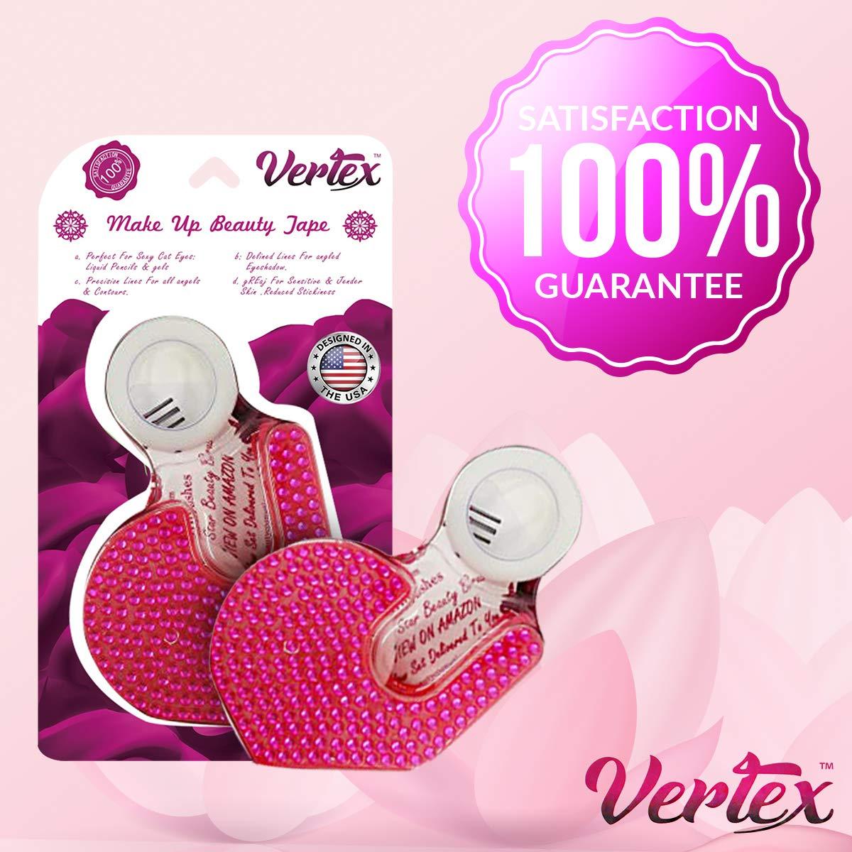 Plantillas de Delineador de Ojos Vertex Beauty - Cinta Adhesiva