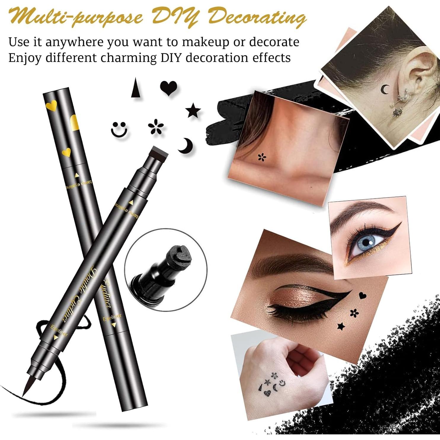 Conjunto de 6 Lápices de Sello Delineador LOKFAR Impermeable