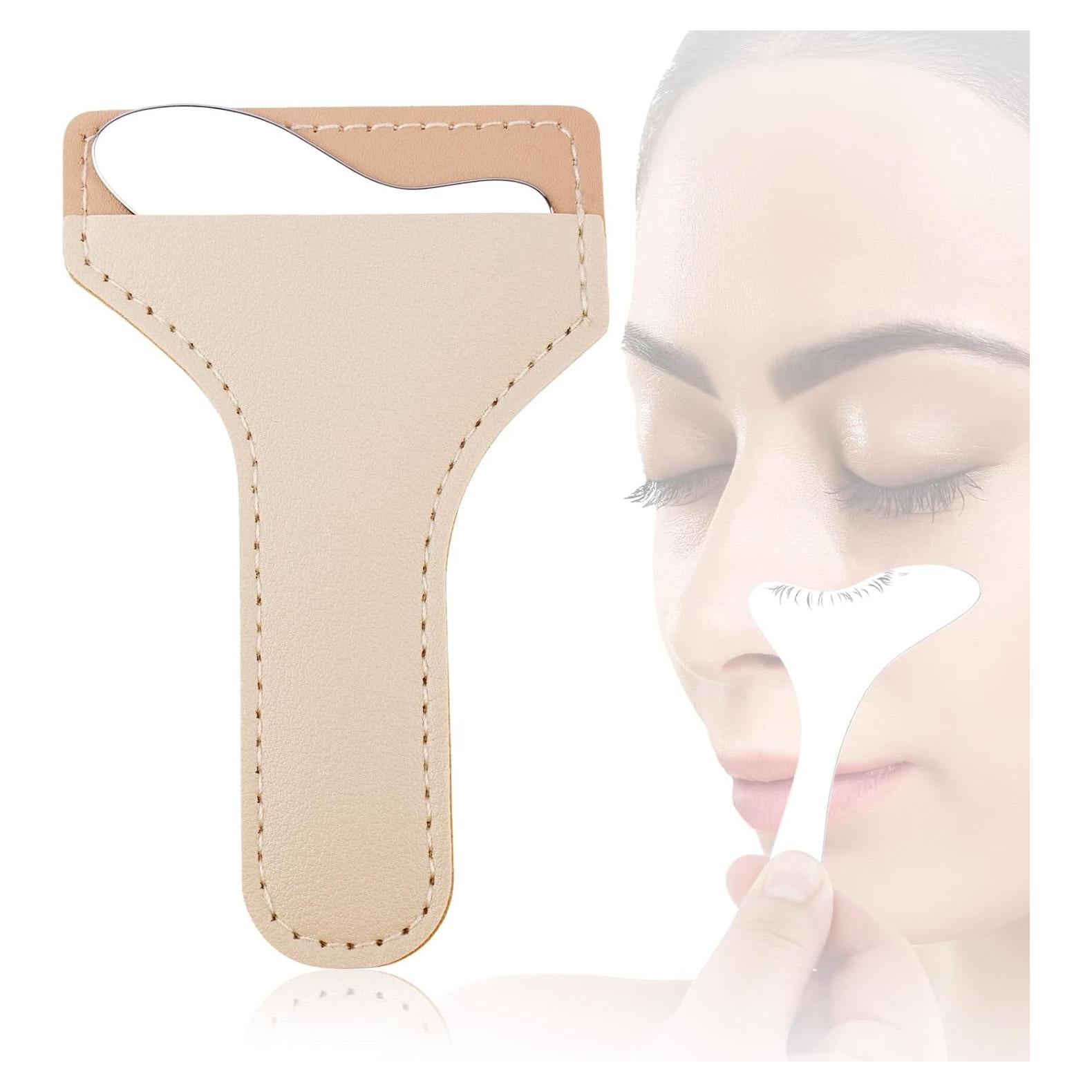 Plantilla de Delineador de Ojos Gosknor, Acero Inoxidable, 10.5x6cm