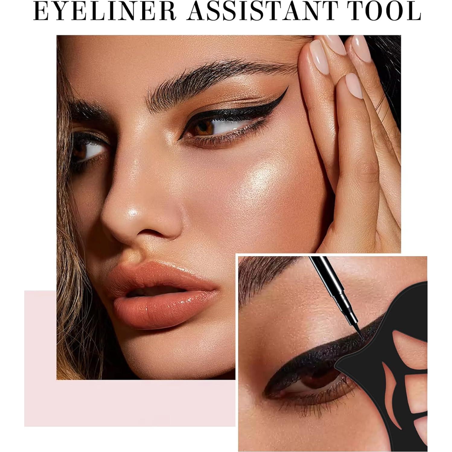 Herramienta de Sombra de Ojos Eyetour 5 en 1 - Guía y Plantilla