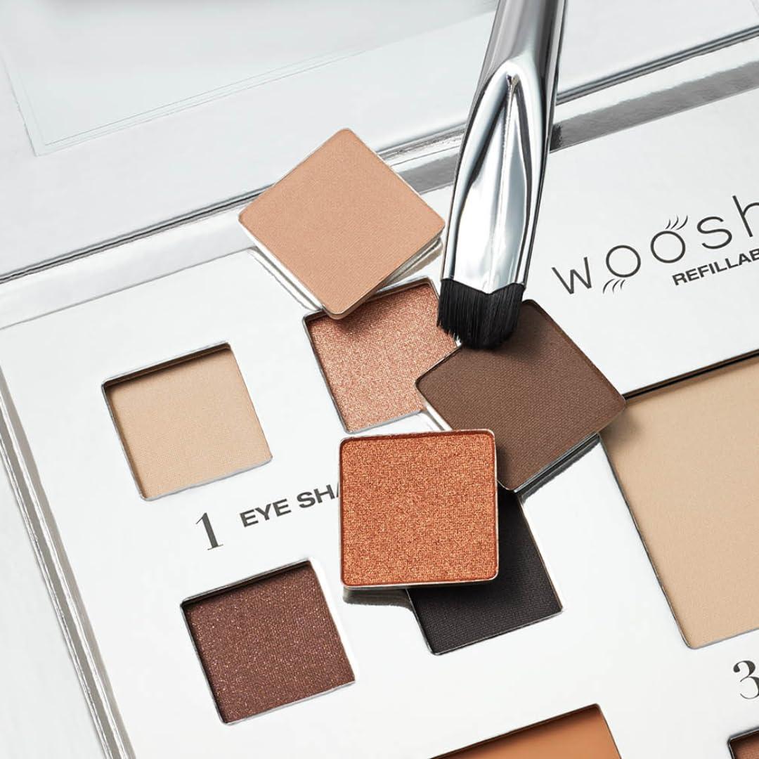 Brocha de Ojos Doble Extremo Woosh 22.86cm Vegana