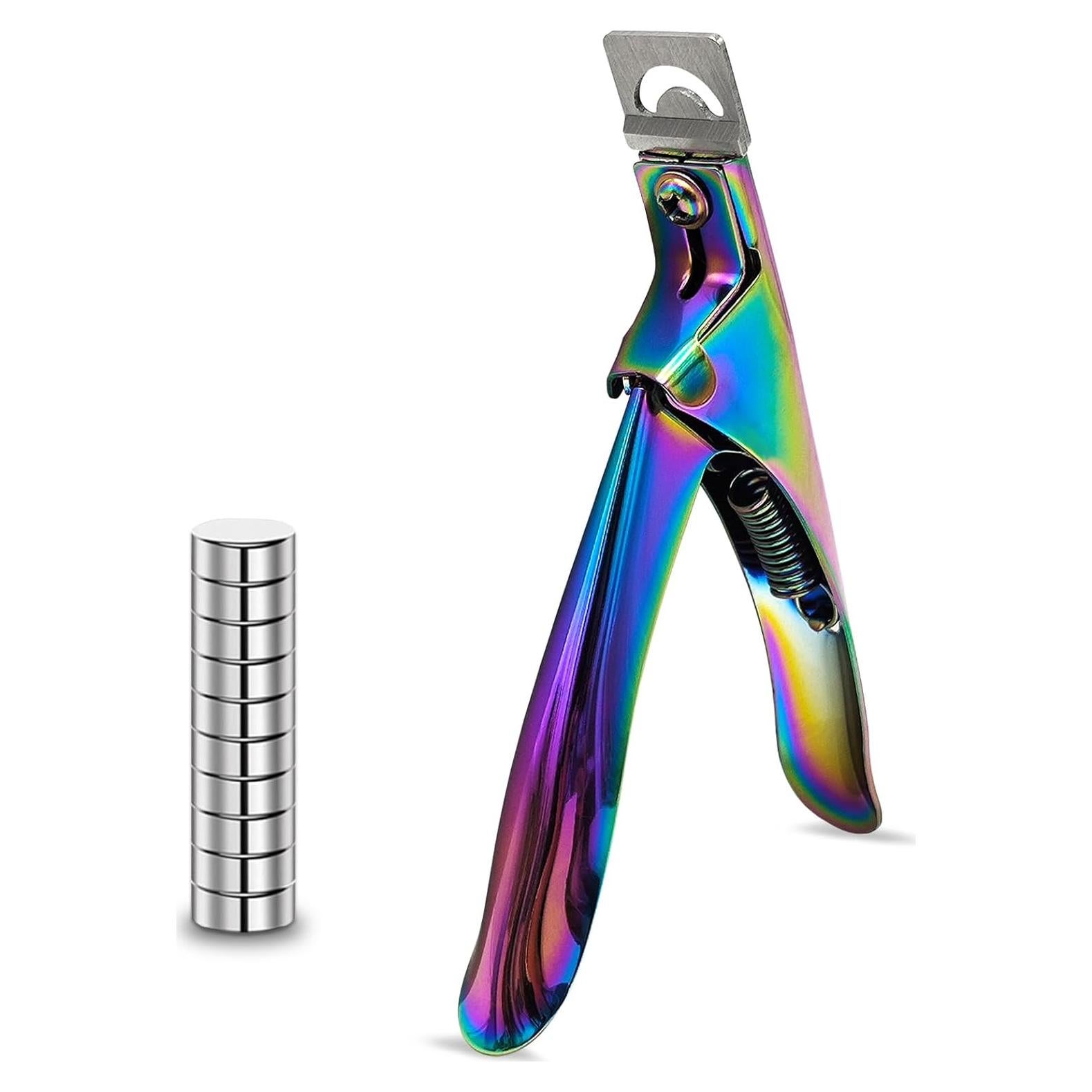 Cortador de Uñas Acrílico Scartink con Medidor Magnético 13 cm