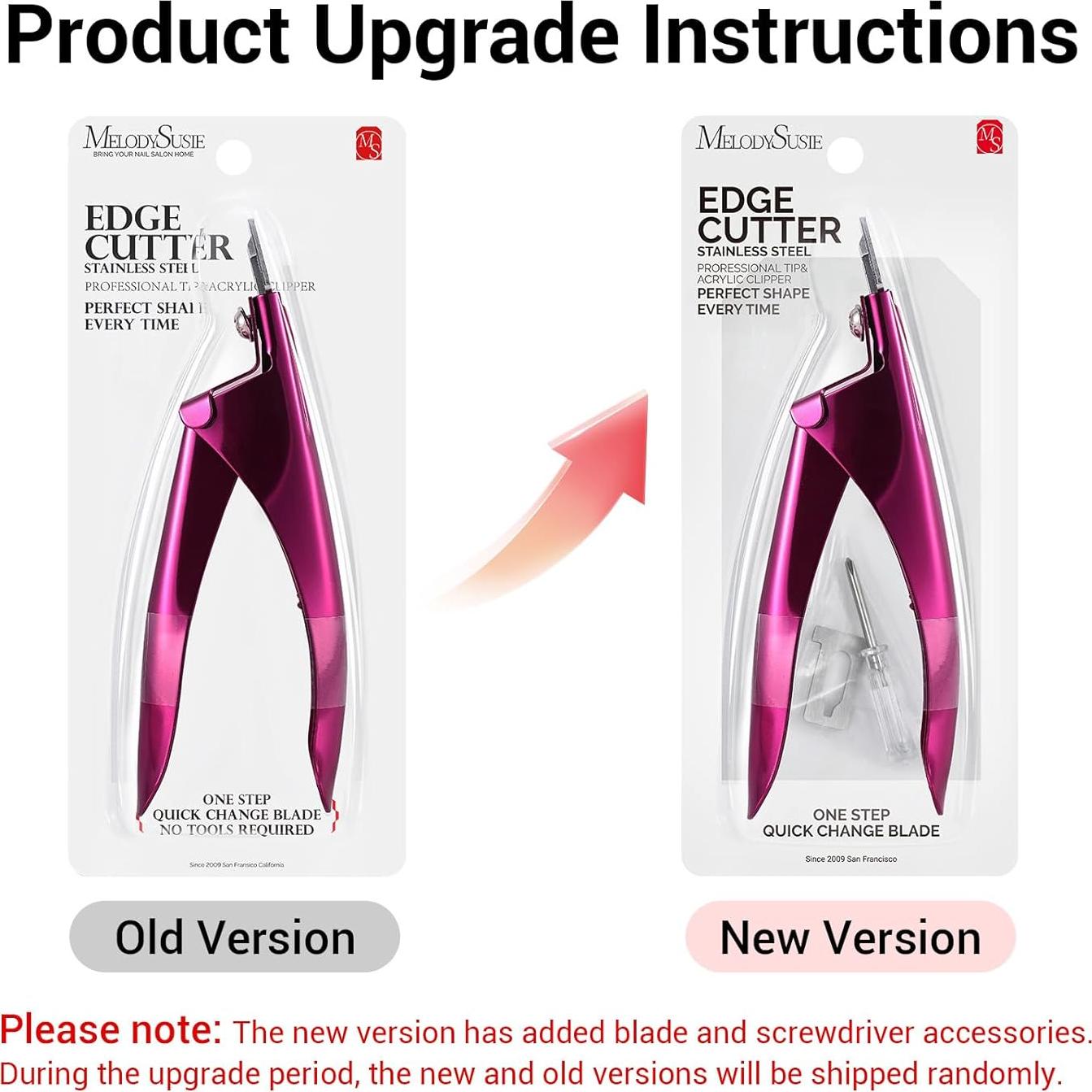 Cortador de Uñas Acrílicas MelodySusie Ajustable 18cm