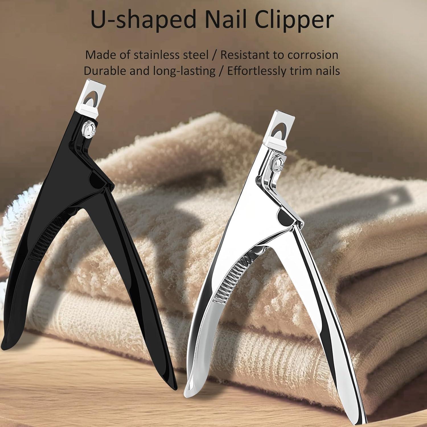 Juego de 2 Cortadores de Uñas Kootinn Acero Inoxidable Titanio