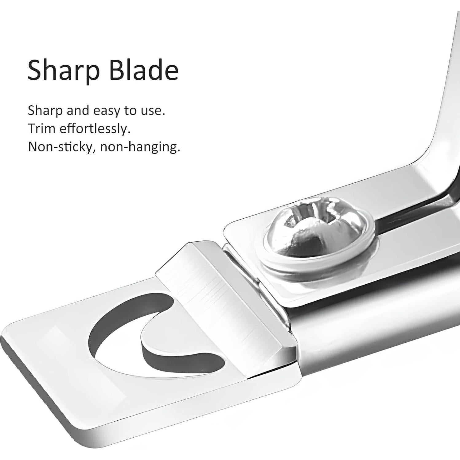 Juego de 2 Cortadores de Uñas Kootinn Acero Inoxidable Titanio