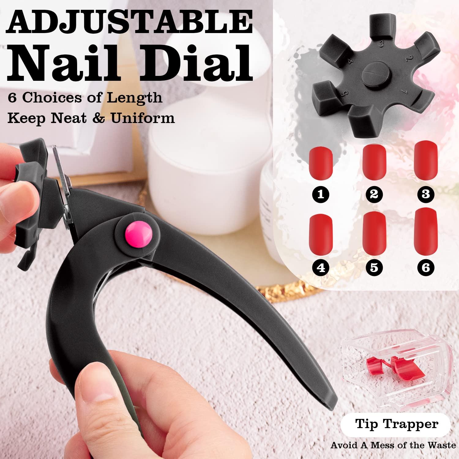 Cortador de Uñas Profesional BELLEBOOST Dial Negro con Medidor