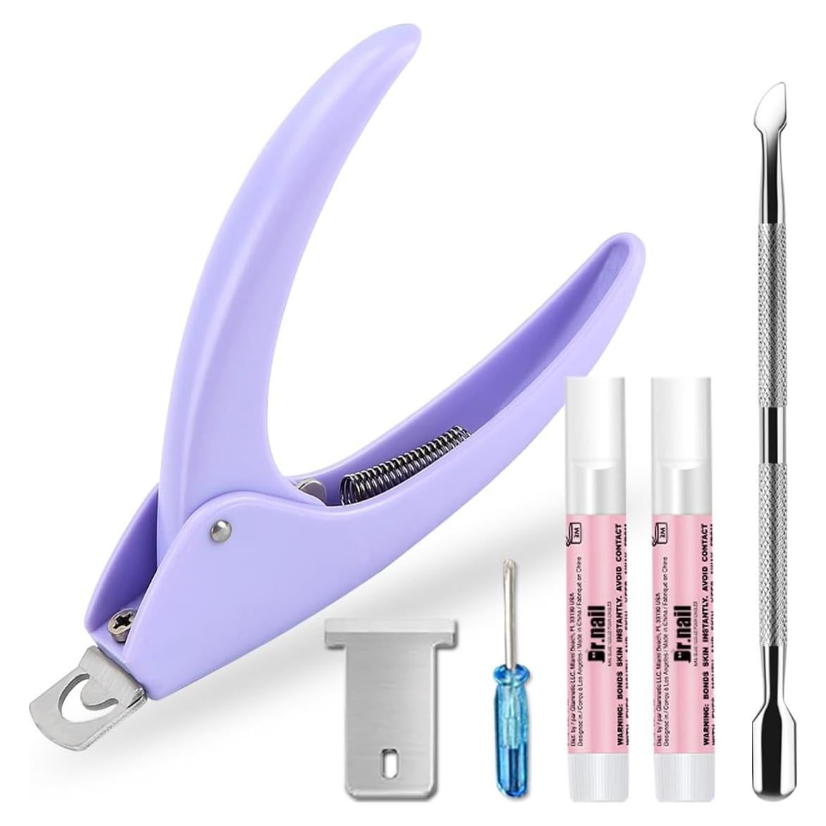 Cortador de Uñas Acrílicas Profesional Dr.nail Ajustable