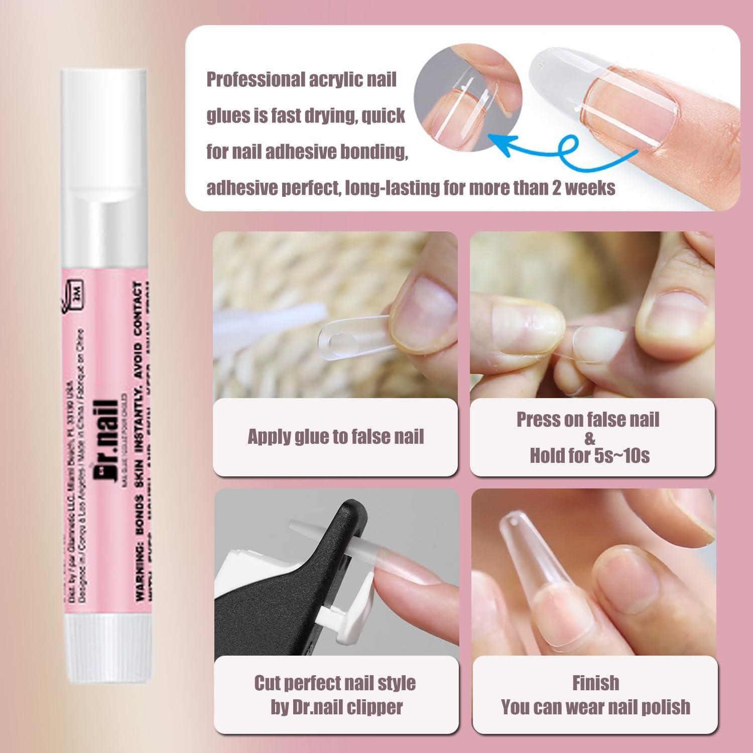 Cortador de Uñas Acrílicas Profesional Dr.nail Ajustable