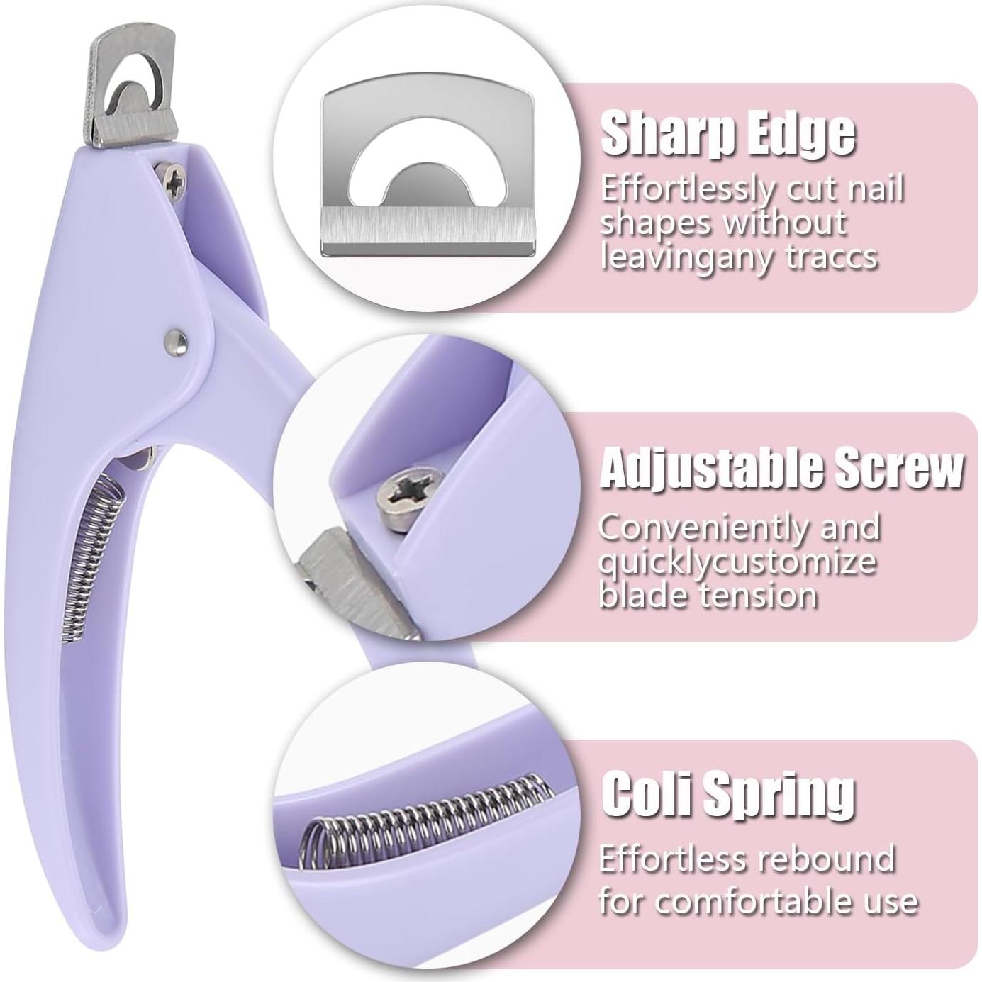 Cortador de Uñas Acrílicas Profesional Dr.nail Ajustable