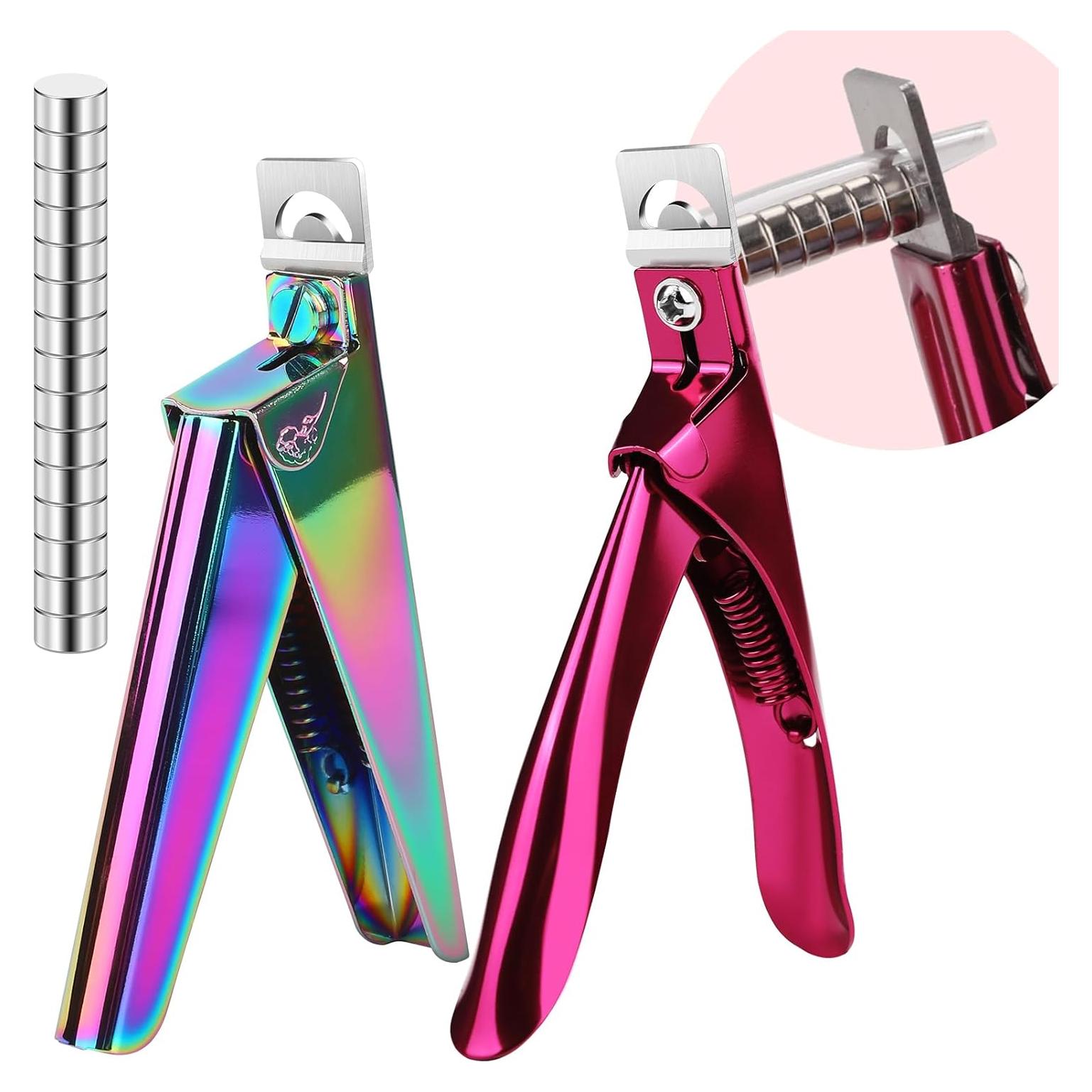 Cortadores de Uñas Falsas BEST CHOICE MAGNETS 2P Acero Inoxidable