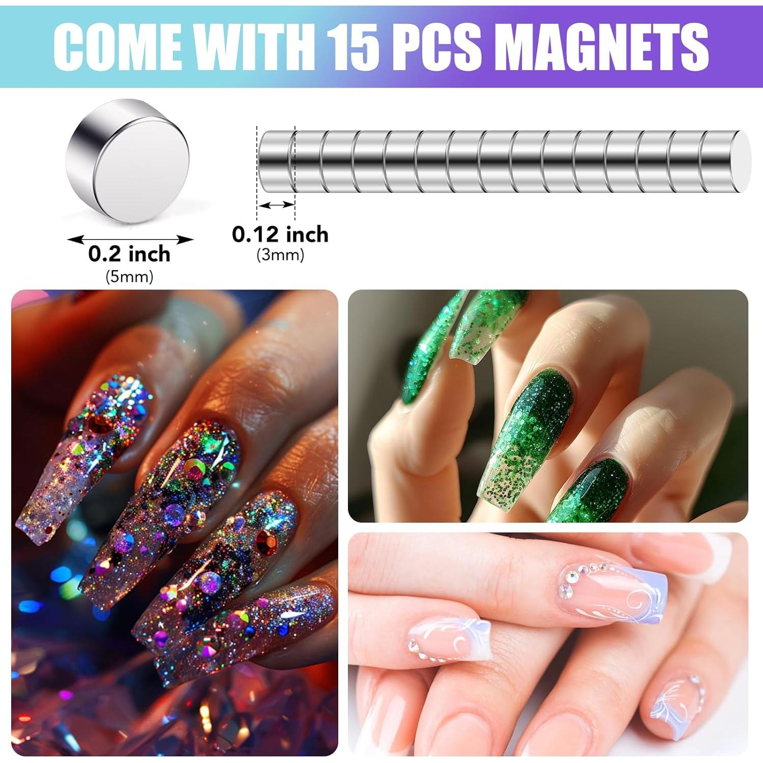 Cortadores de Uñas Falsas BEST CHOICE MAGNETS 2P Acero Inoxidable