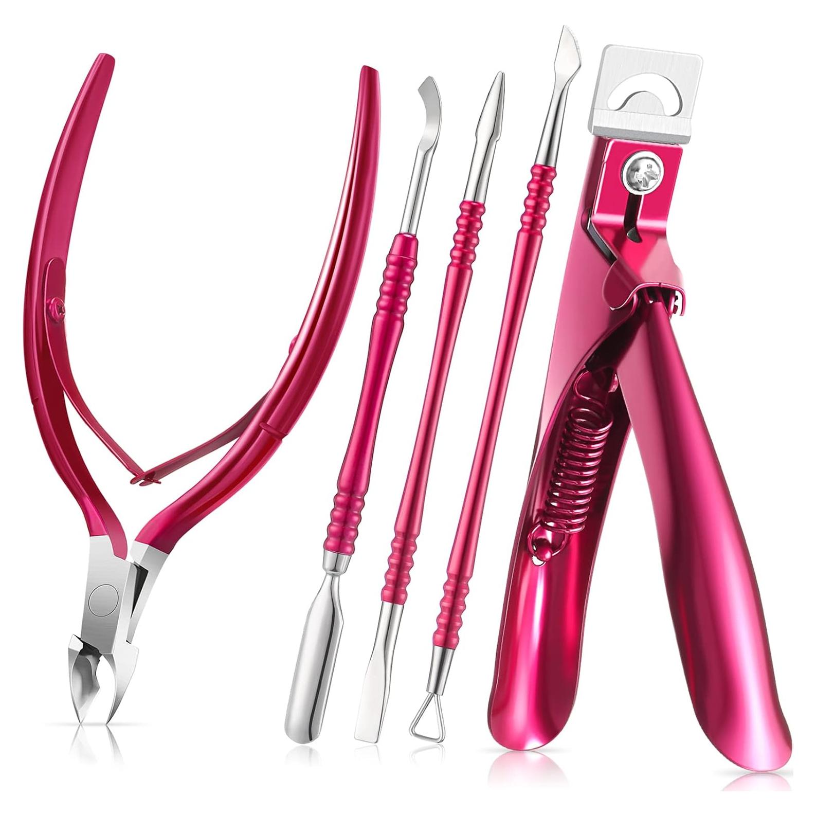 Juego de herramientas de manicura Mudder 5 en 1 acero inoxidable