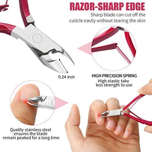 Juego de herramientas de manicura Mudder 5 en 1 acero inoxidable