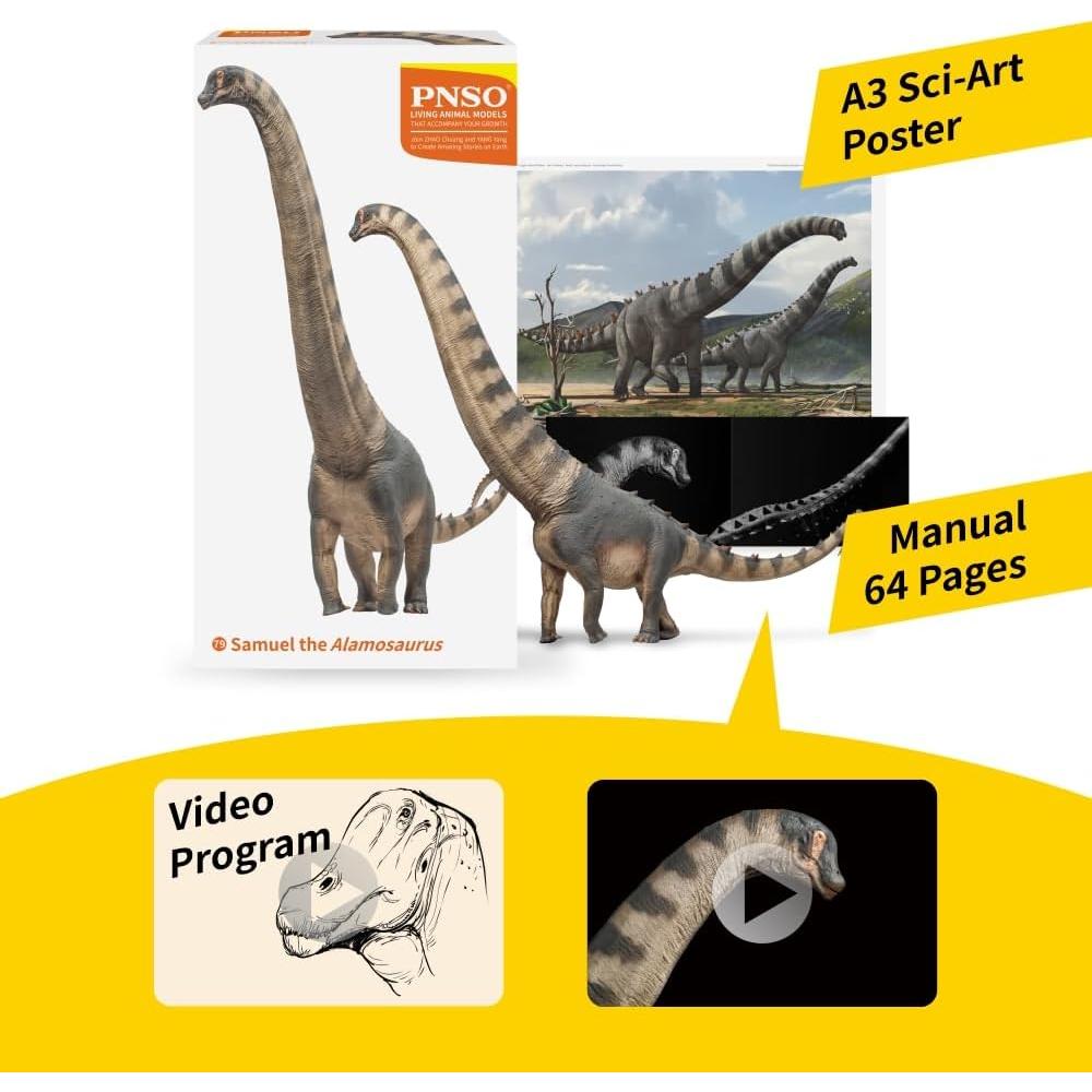Prehistoric Dinosaur Models (79 Samuel The Alamosaurus)