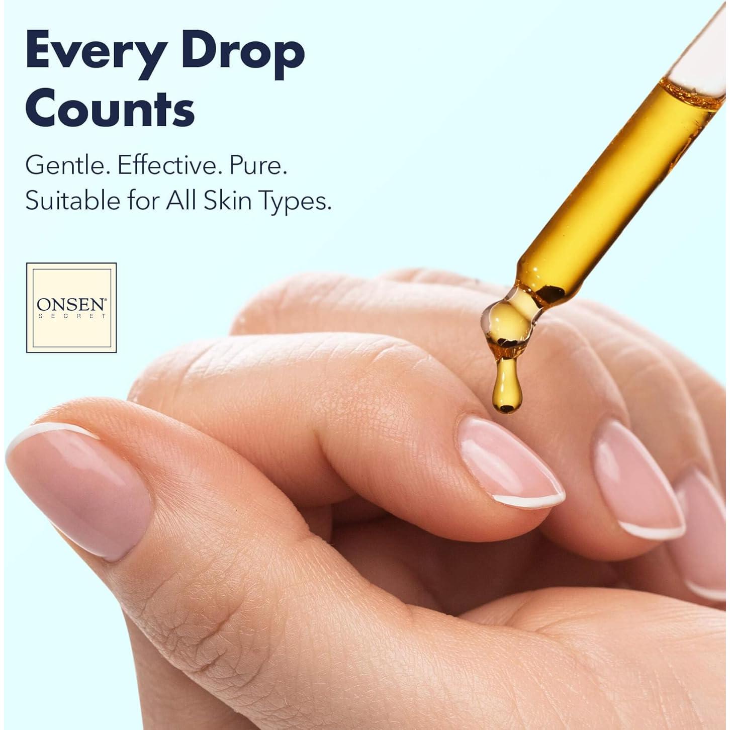 Aceite Reparador de Uñas Onsen Secret 30ml - Hidratante Natural