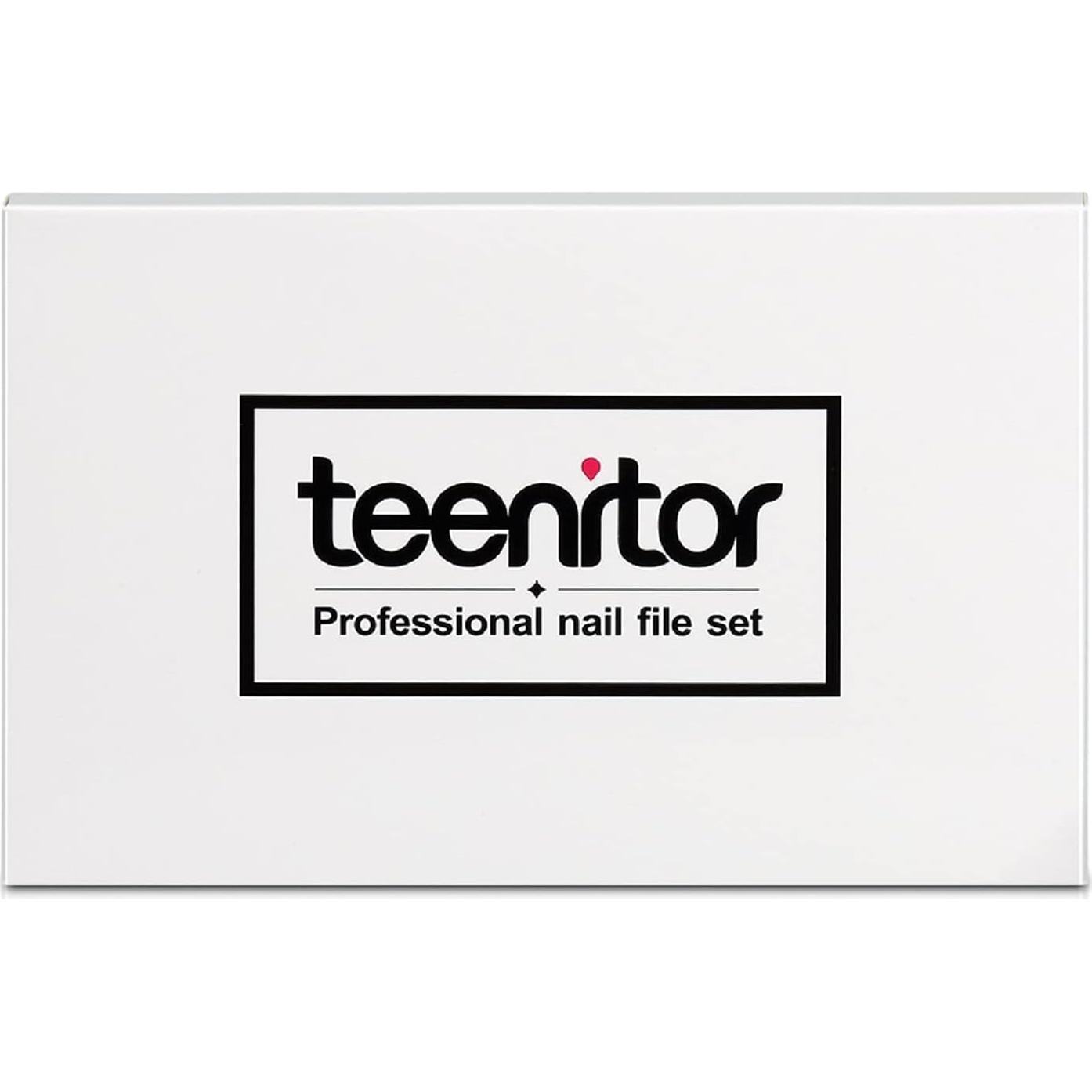 Kit de Limas y Pulidores de Uñas Teenitor 6 Piezas