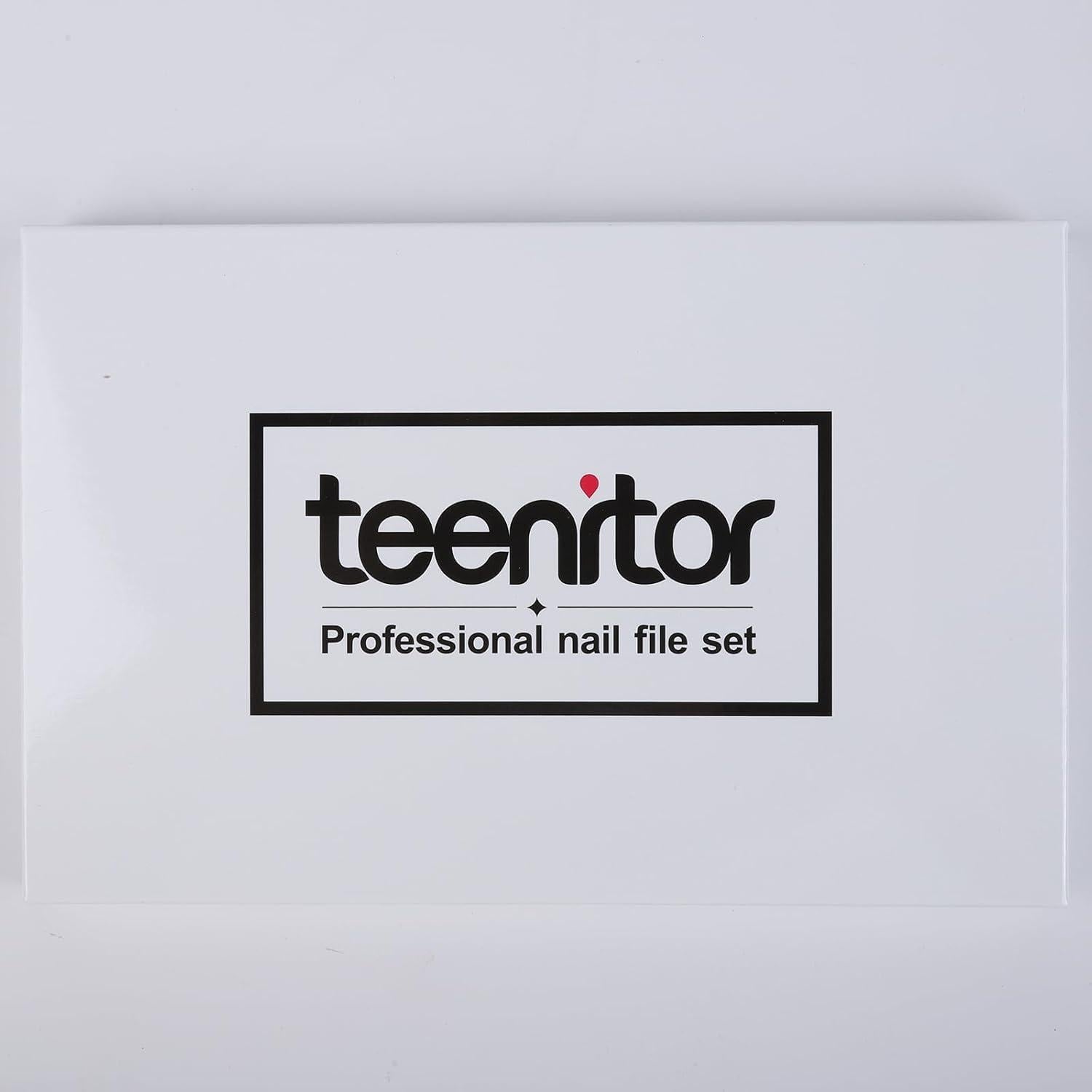 Kit de Limas y Pulidores de Uñas Teenitor 6 Piezas