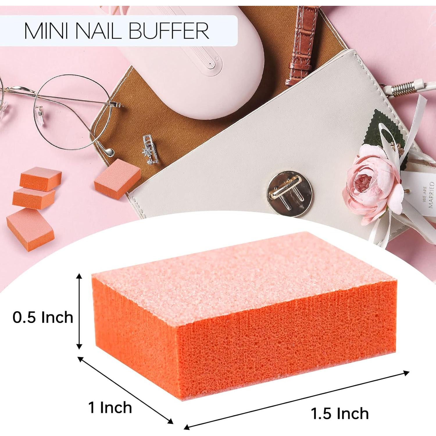 Bloques Pulidores de Uñas Maryton 180/240 Granos - 50 Unidades