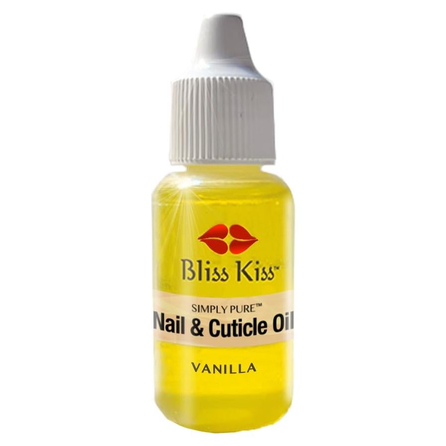 Aceite Hidratante para Uñas Bliss Kiss Simply Pure Vainilla 15 ml