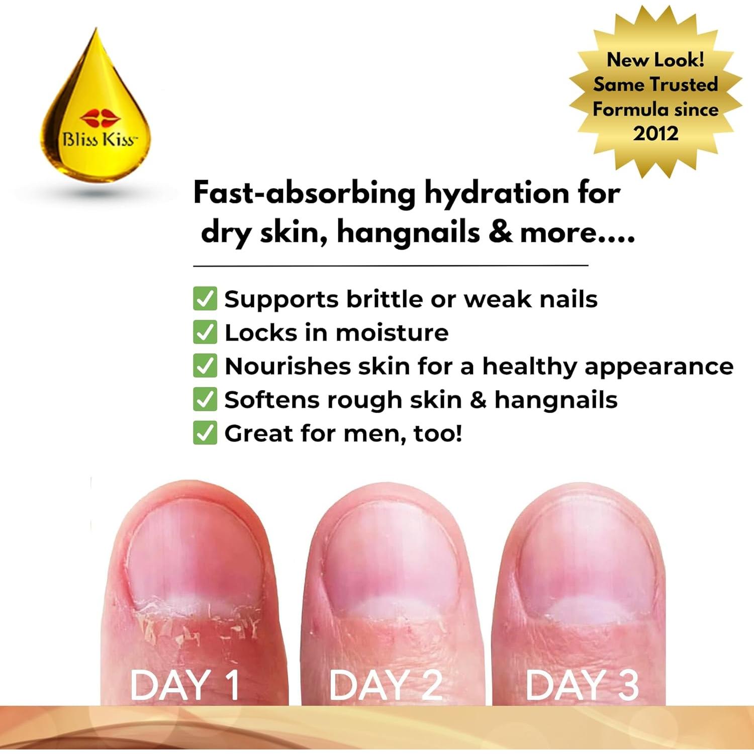 Aceite Hidratante para Uñas Bliss Kiss Simply Pure Vainilla 15 ml