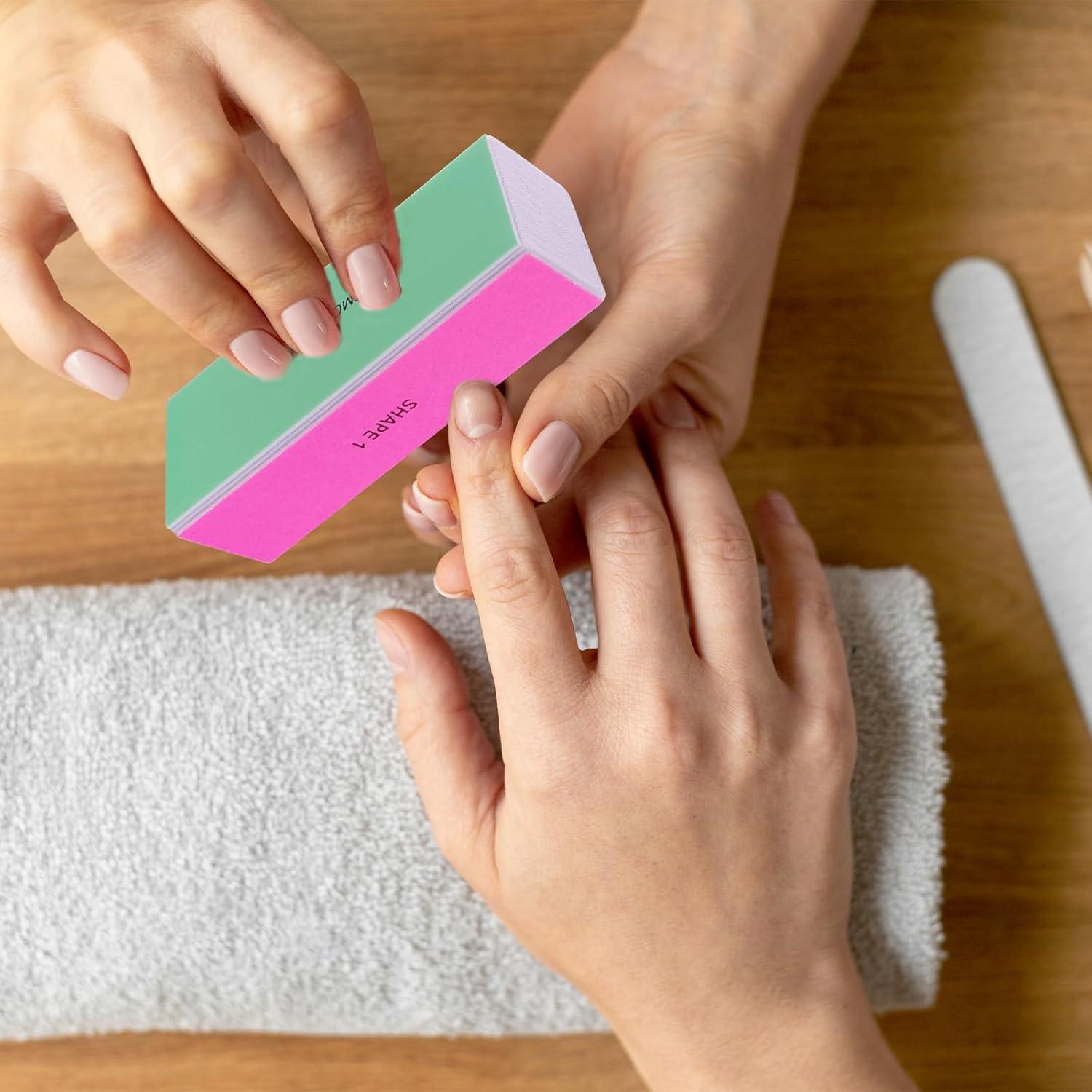 Bloques de Pulido de Uñas GigaGround 4 Vías - 6 Piezas