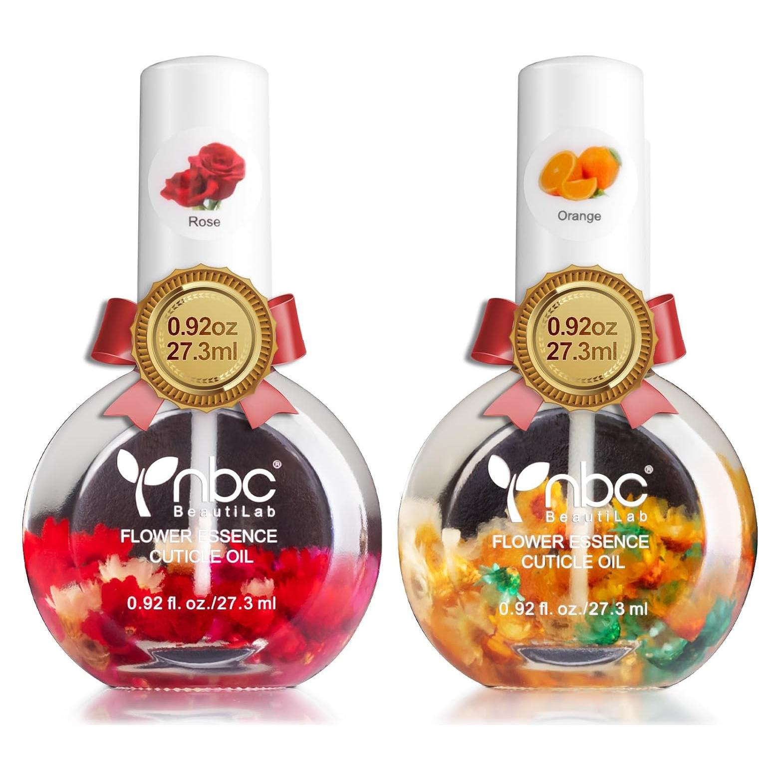 Aceite de Cutícula nbc BeautiLab 2 x 26 g Jojoba y Vitamina E