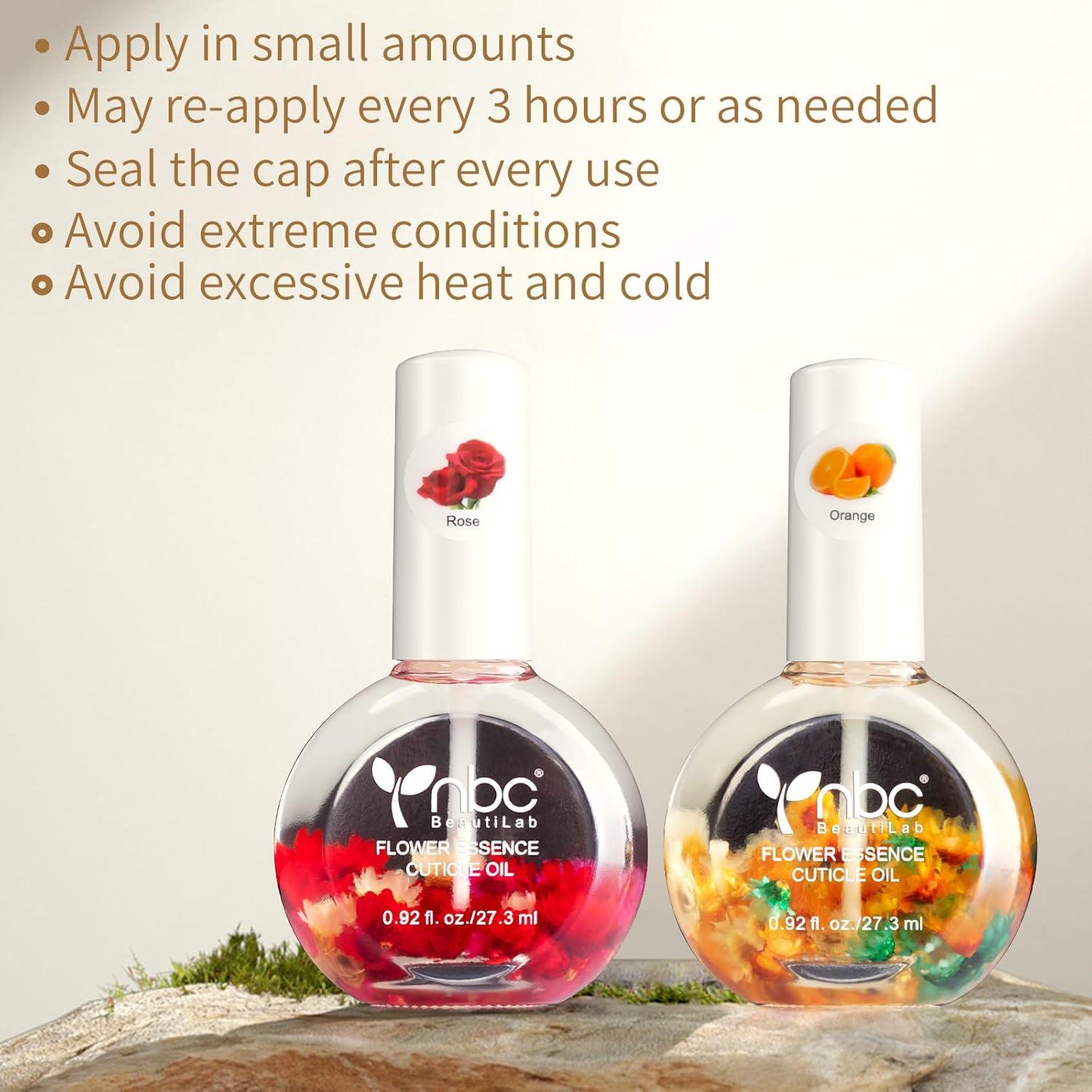 Aceite de Cutícula nbc BeautiLab 2 x 26 g Jojoba y Vitamina E