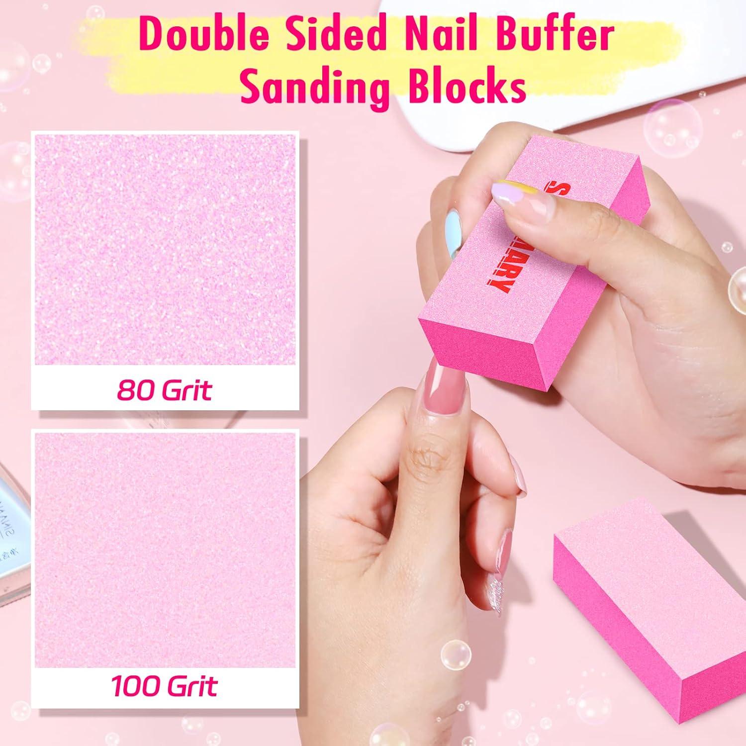 Kit de Manicura Profesional SALVMARY 8 Pcs - Archivos y Pulidores