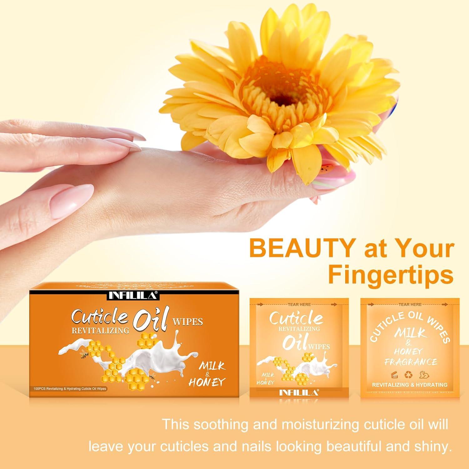 Aceite para Cutículas NXJ INFILILA 60ml Hidratante Viaje