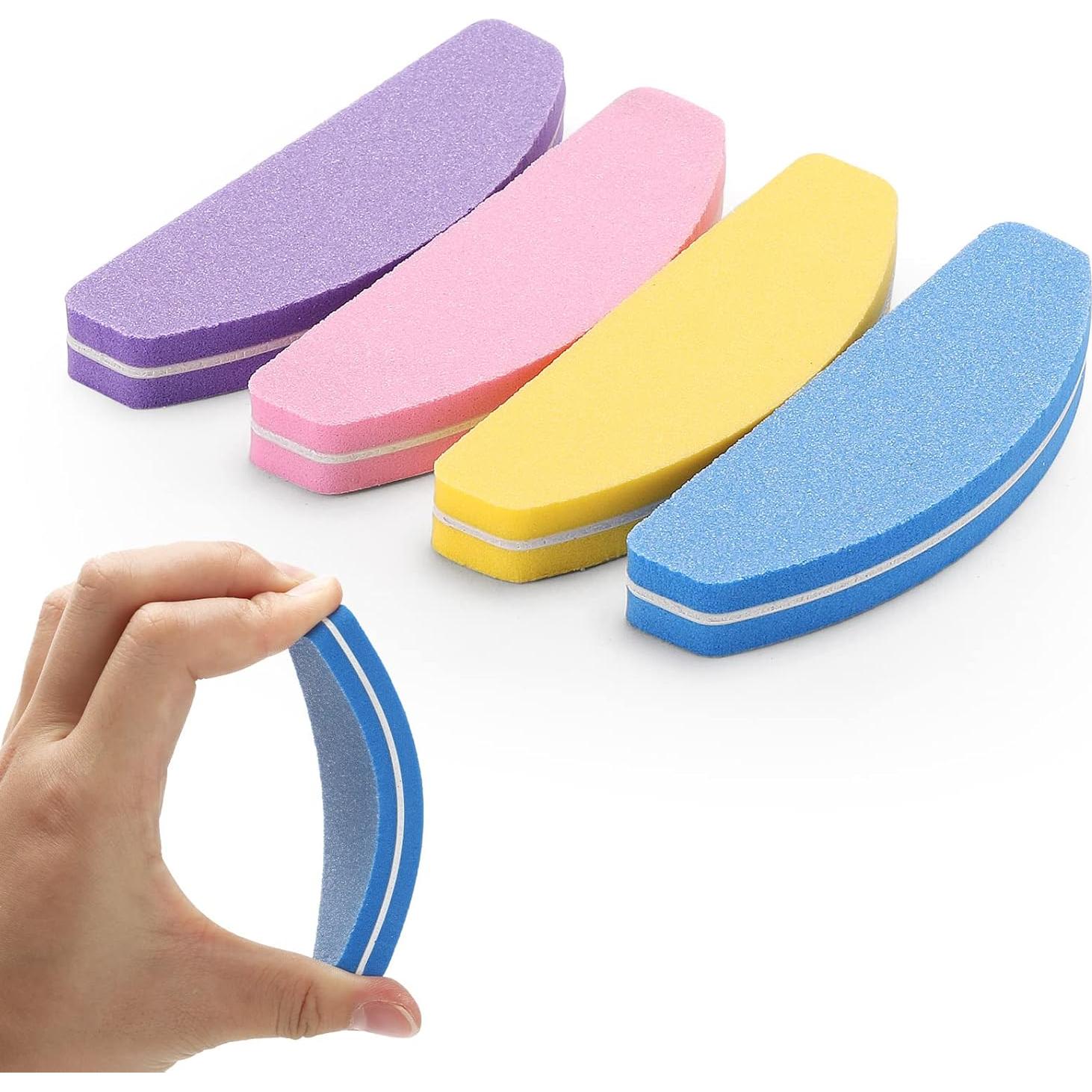 Kit de Mini Pulidores de Uñas BTYMS 80 Unidades Grano 100/180