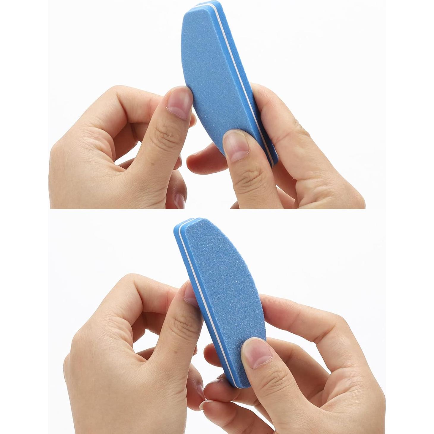 Kit de Mini Pulidores de Uñas BTYMS 80 Unidades Grano 100/180