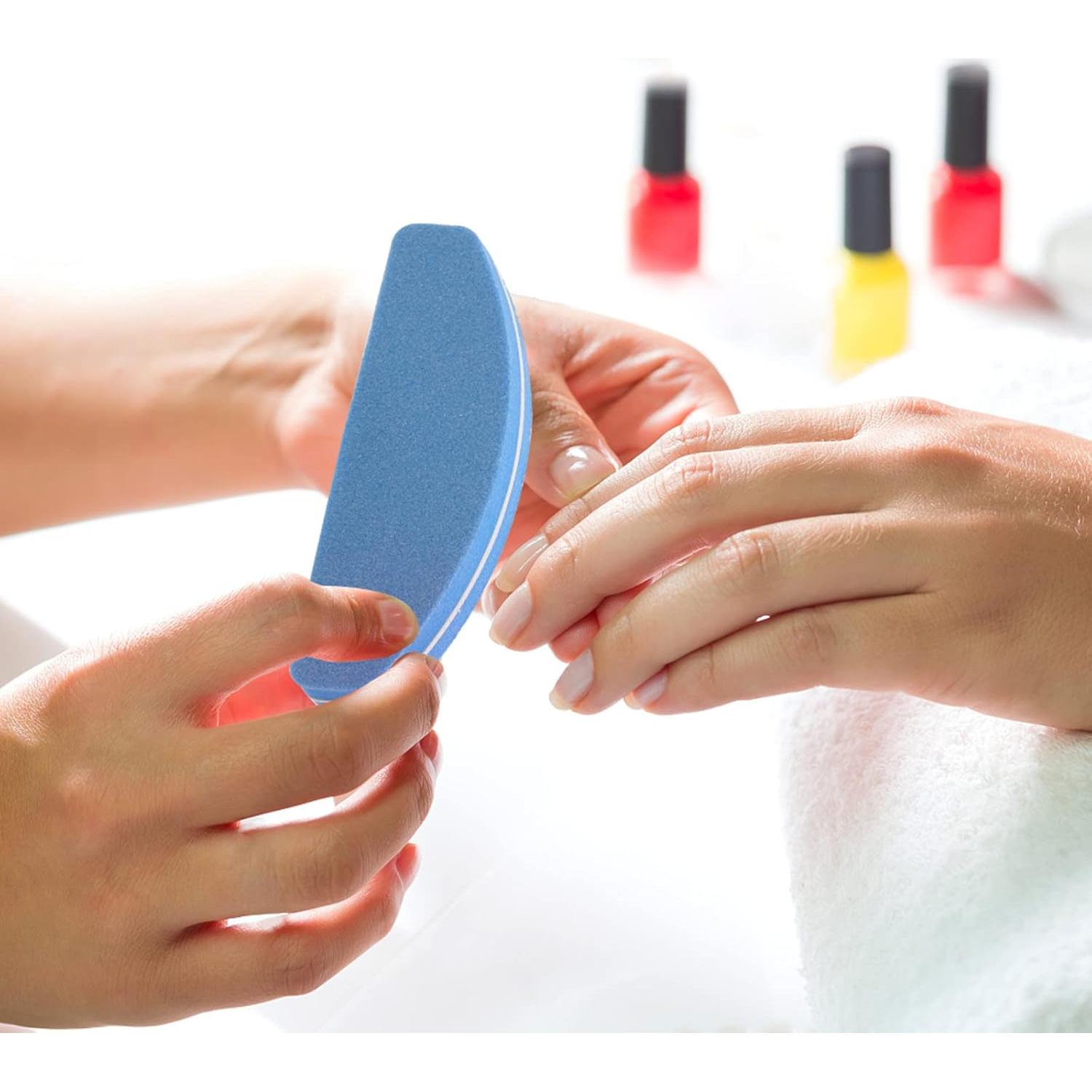 Kit de Mini Pulidores de Uñas BTYMS 80 Unidades Grano 100/180