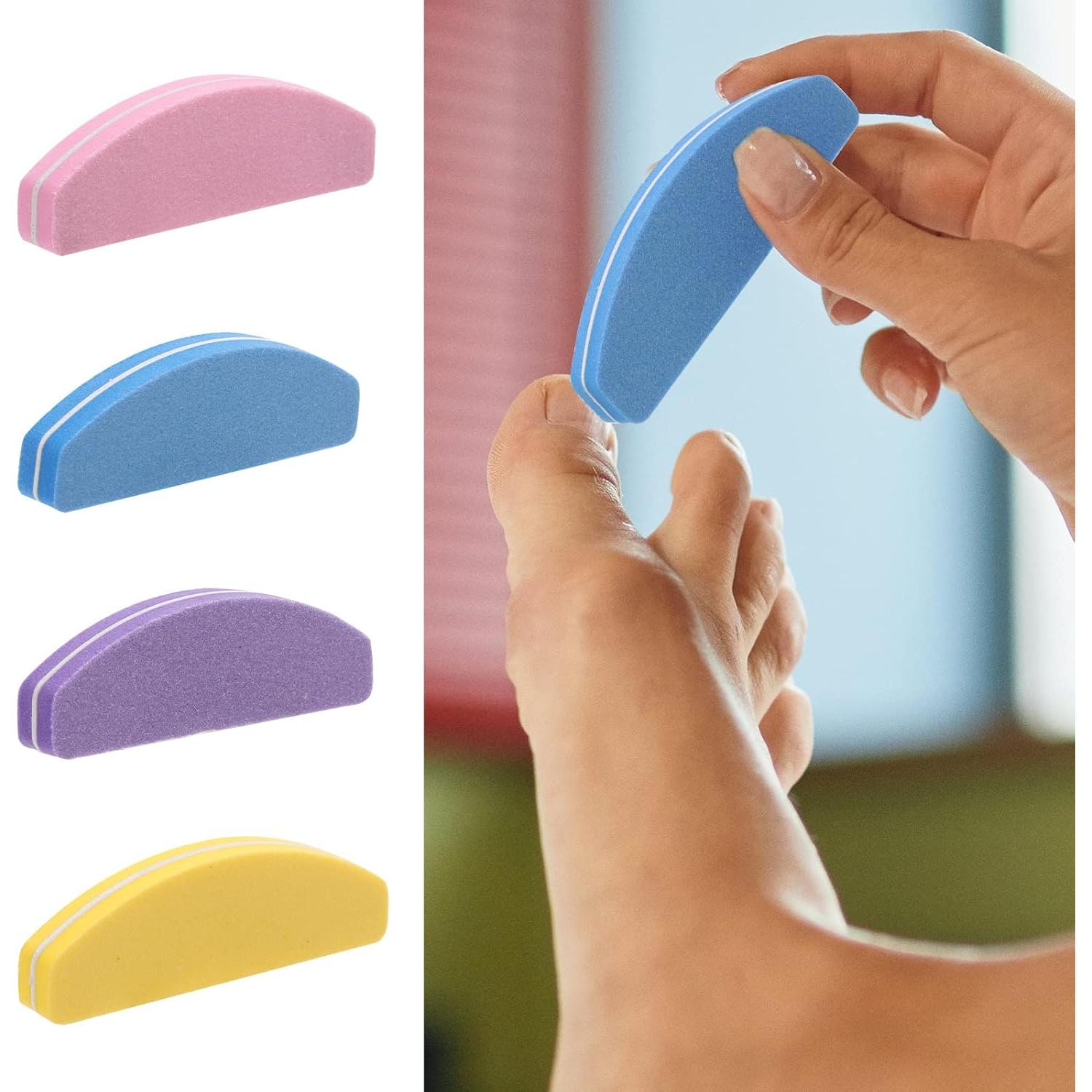 Kit de Mini Pulidores de Uñas BTYMS 80 Unidades Grano 100/180