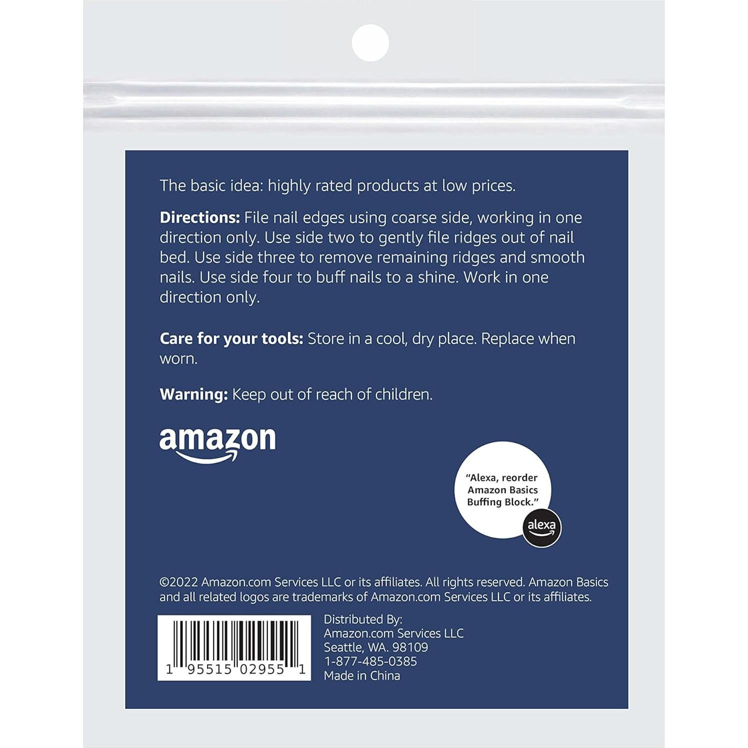 Bloques de Pulido Amazon Basics - 3 Piezas 4 Vías