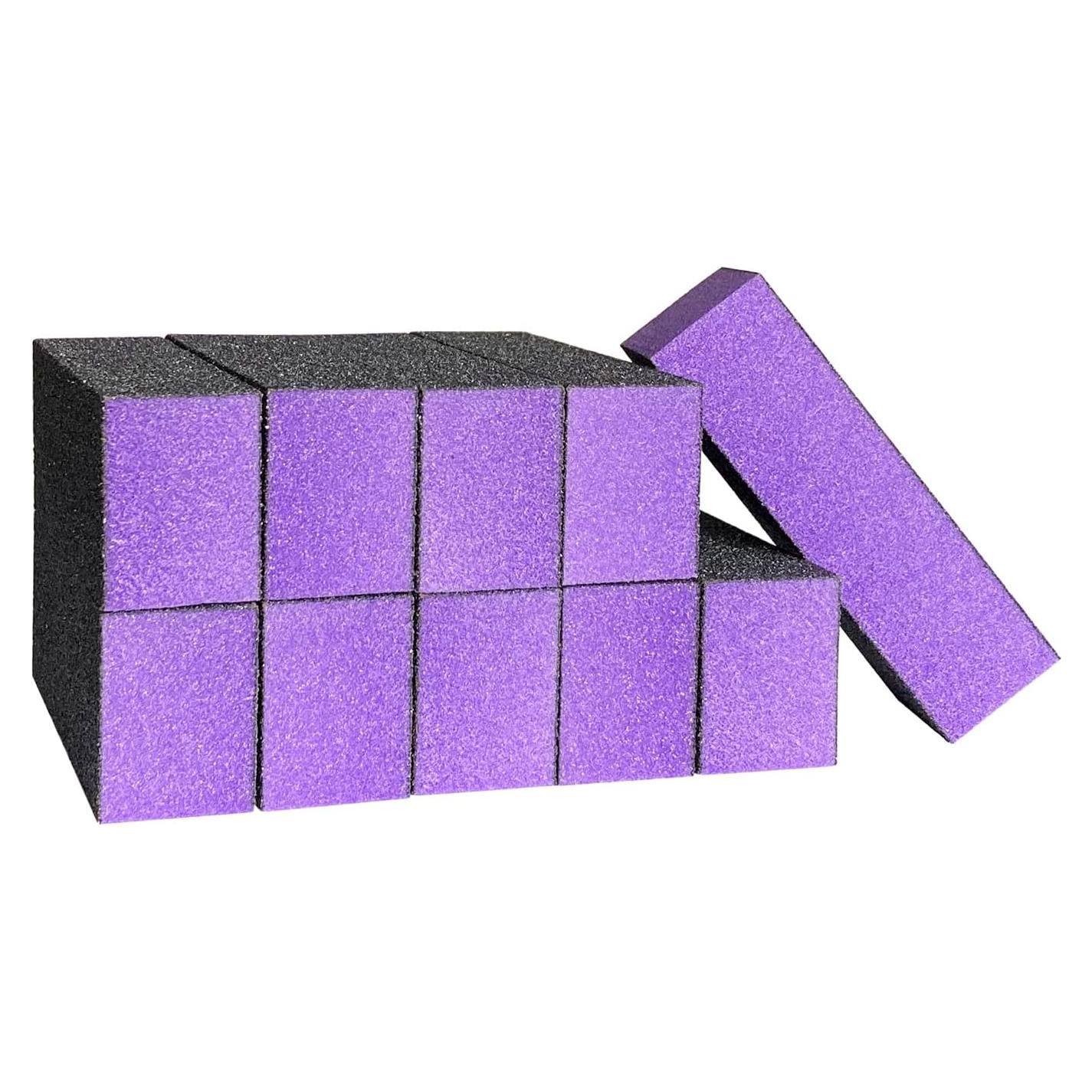 Bloques de Lijado para Uñas HeeYaa 10 Piezas 100/180 Grano