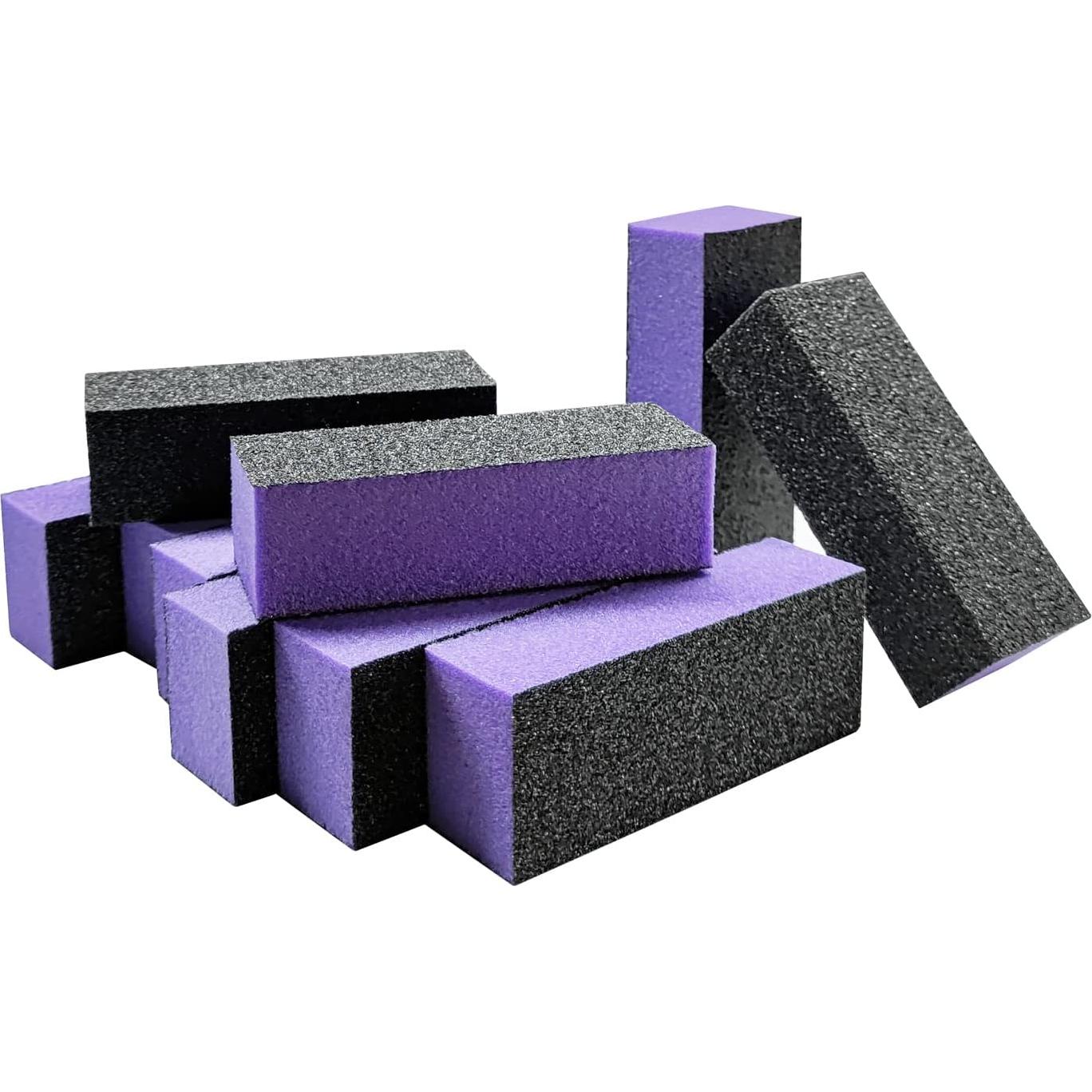 Bloques de Lijado para Uñas HeeYaa 10 Piezas 100/180 Grano