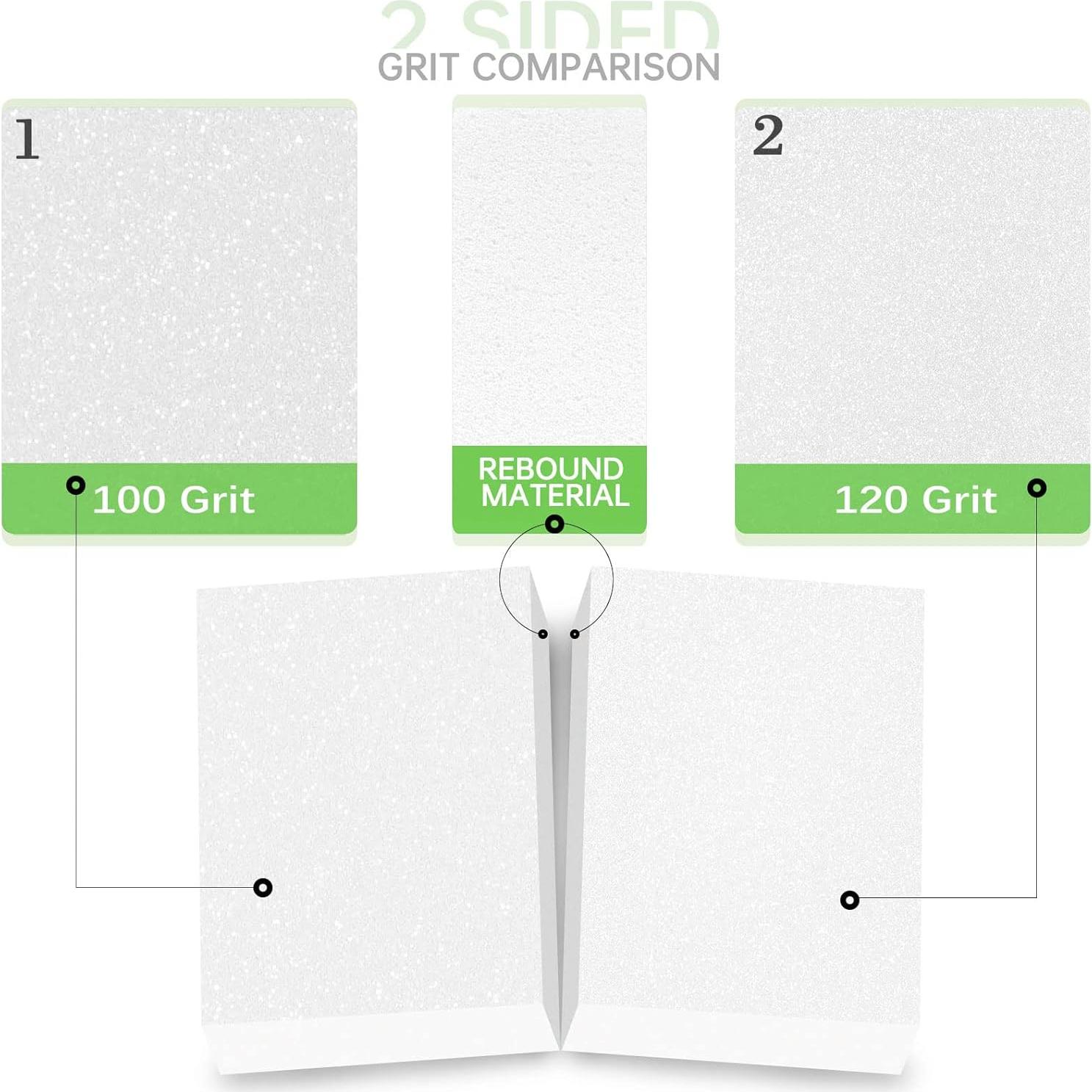 Bloques de Pulido de Uñas Maryton 100/120 Grano - 50 Unidades