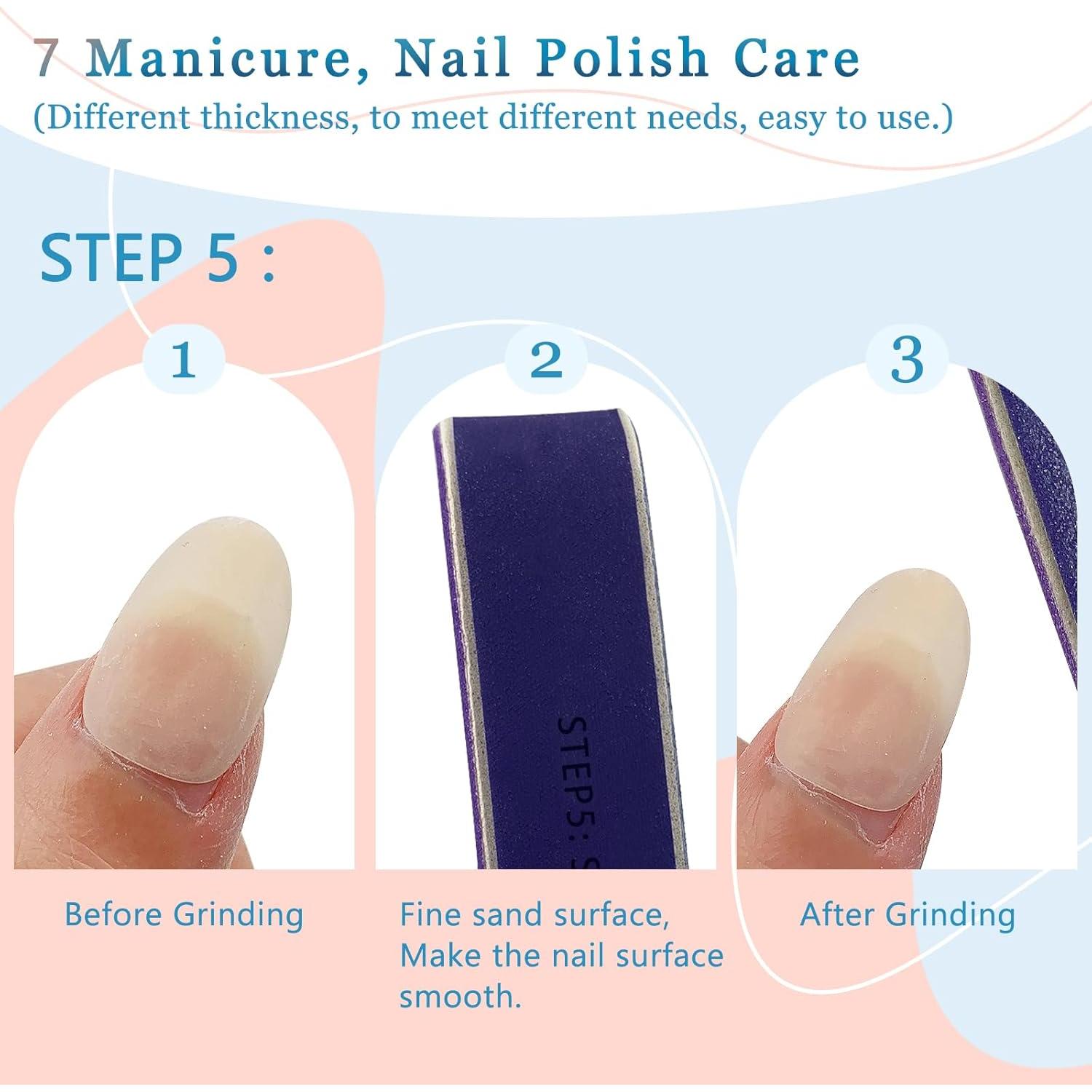 Limadores de Uñas Todo en Uno LNAUJS - Paquete de 6 Unidades